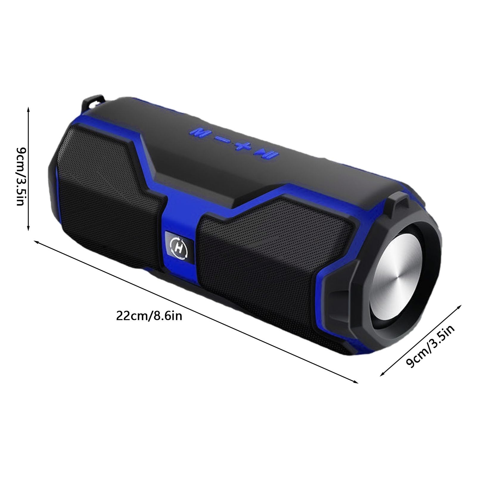 TILEZE Loud Wireless Speakers with Rechargeable Subwoofer, Weatherproof Portable Boombox for Camping, Beach, Shower, Home, and Outdoor Parties | Perfect for Indoor, Travel, and Event Use