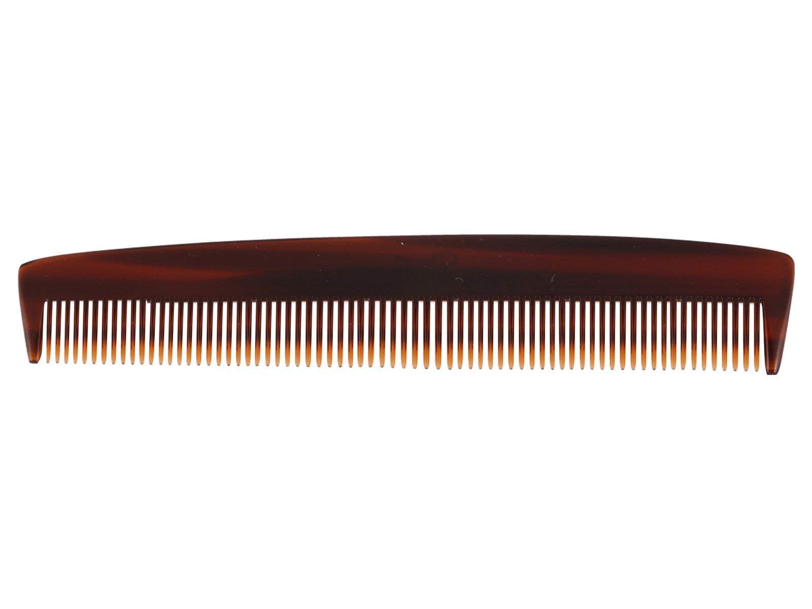 Roots Pocket Hair Comb - Fine Rounded Teeth for Gentle Detangling - Damage-Free Styling for Men & Women - Perfect for Travel, Purse & Everyday Use - 12B