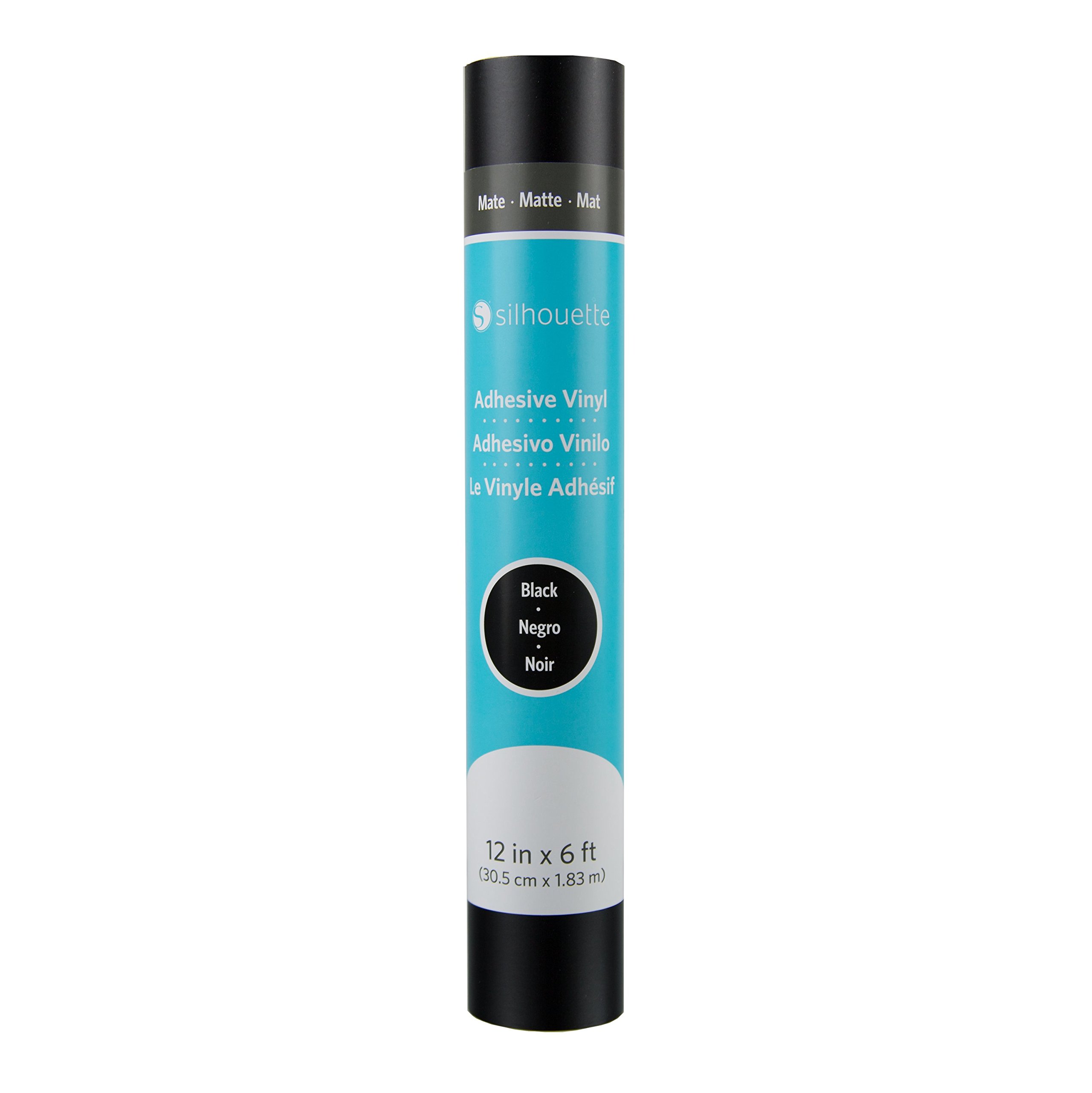 Silhouette America Matte Black Removable Vinyl - 12