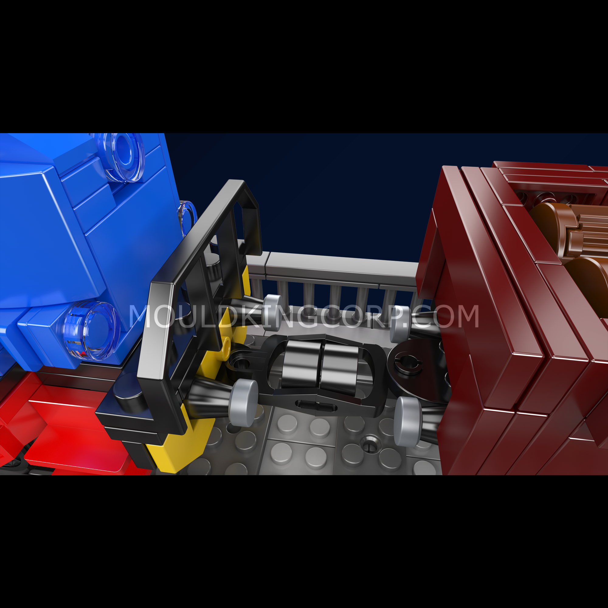 Mould King 12038 ESU KG2300 Diesel Locomotive Building Blocks Set - 1,117 Pieces STEM Toy for Adults & Kids | Train Model Collection, DIY Engineering Project, Birthday Gift for Train Enthusiasts