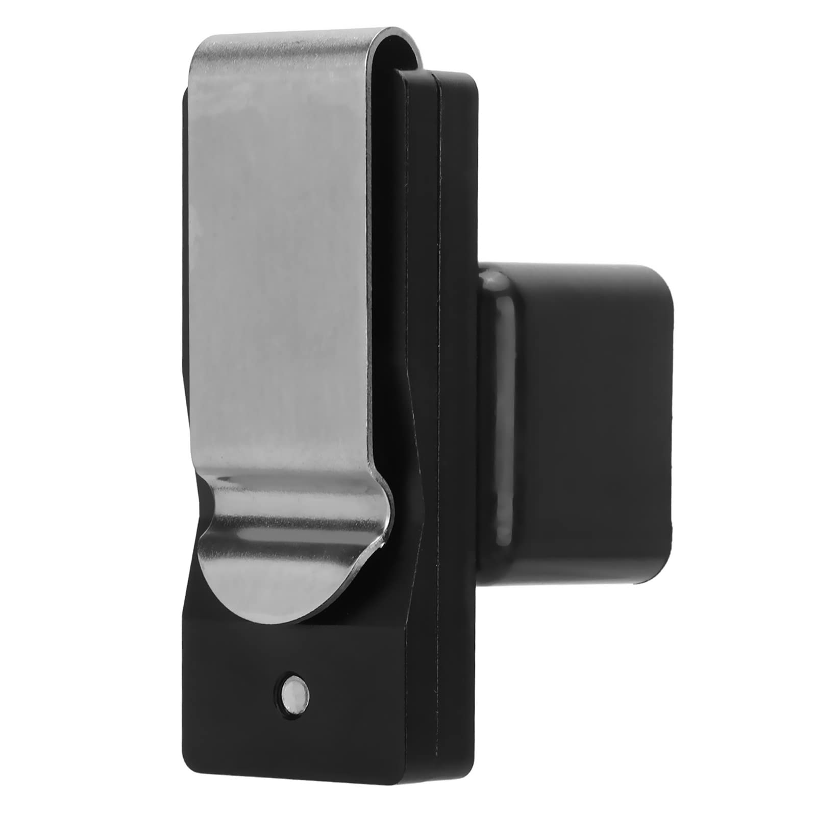 EVTSCAN Magnetic Billiard Cue Chalk Holder with Aluminum Belt Clip - Standard Square Chalk Cube Case for Pool, Snooker & Billiards Players - Perfect for Pool Halls, Home Game Rooms & Professional Tournaments