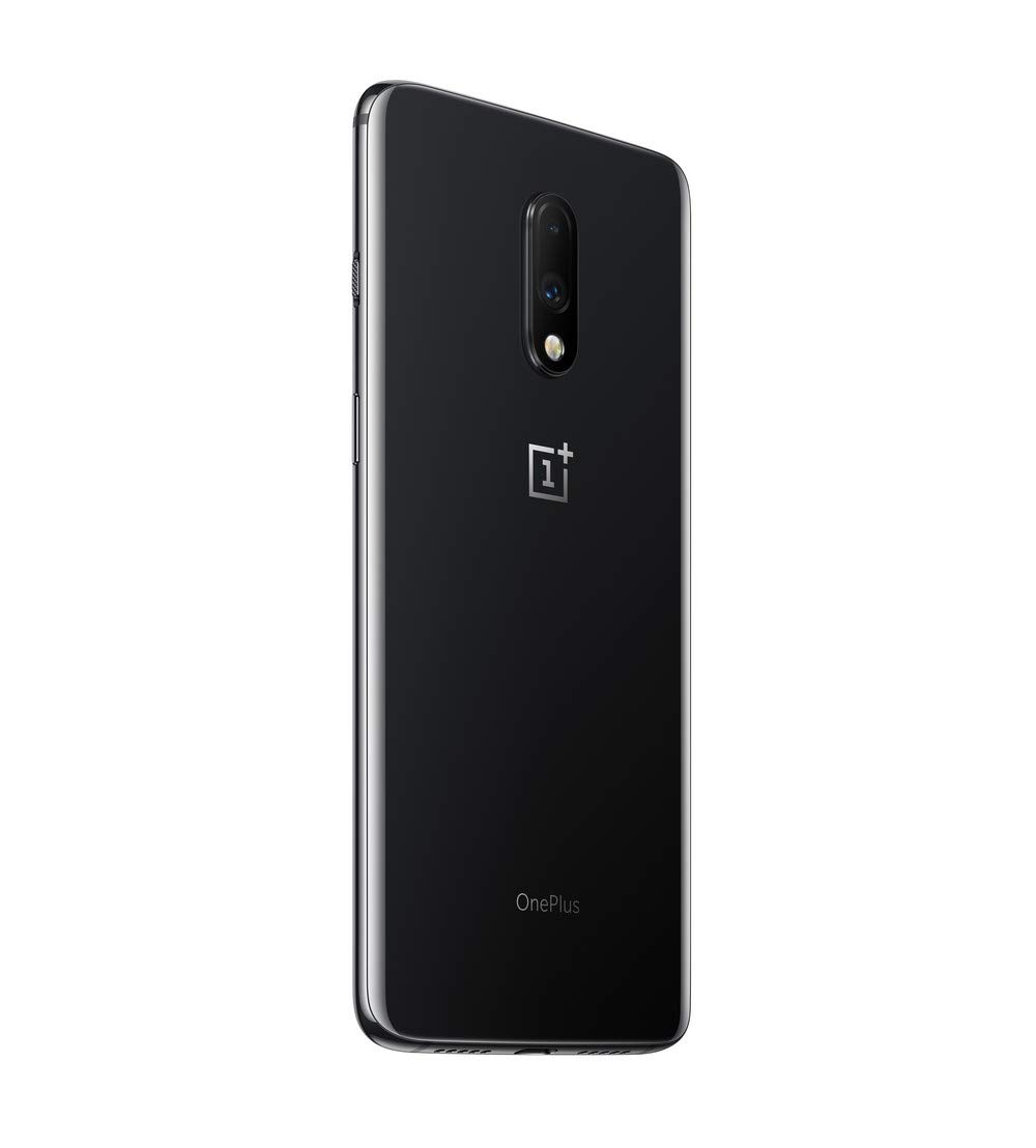 OnePlus 7 Unlocked Smartphone - 6GB RAM 128GB Storage Mirror Grey (Renewed) | Fast Performance, Dual SIM, 48MP Camera - Perfect for Travel, Photography & Business Use