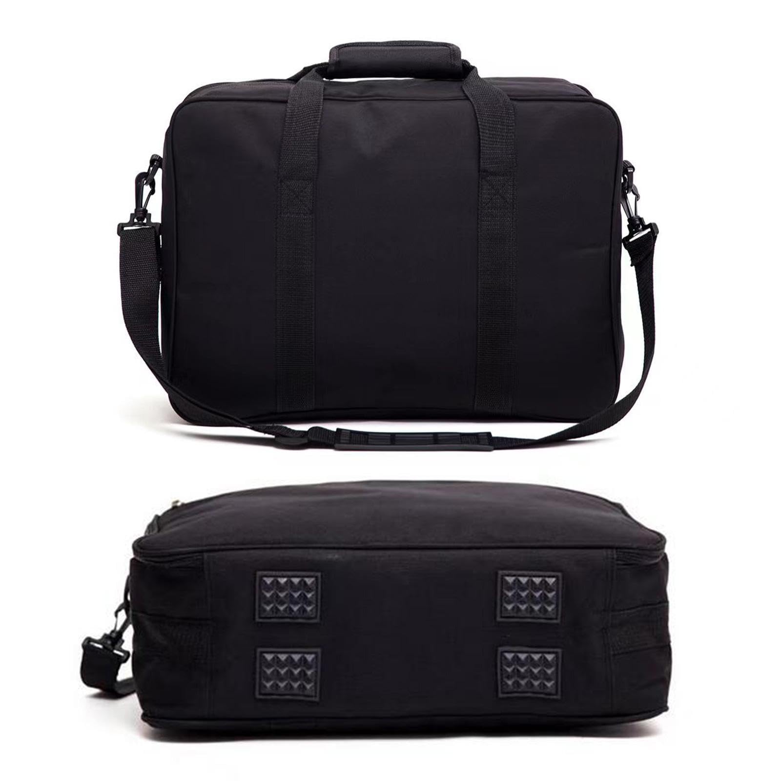 Double Bass Drum Pedal Bag - Heavy Duty Carrying Case for Single & Double Pedals - Shoulder Strap for Easy Transport - Perfect for Concerts, Gigs & Drum Kits Storage