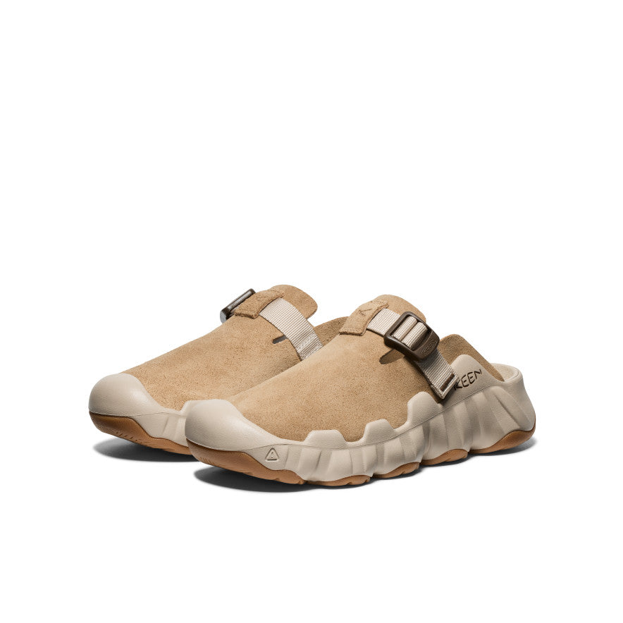 Women's Hyperport Leather Clog - Comfortable Slip-On Shoes in Cornstalk/Plaza Taupe | Perfect for Nurses, Teachers & Healthcare Professionals