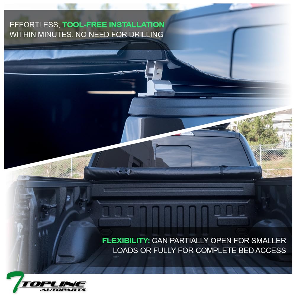 Compatible with 2016-2023 Toyota Tacoma 5ft Short Bed (60