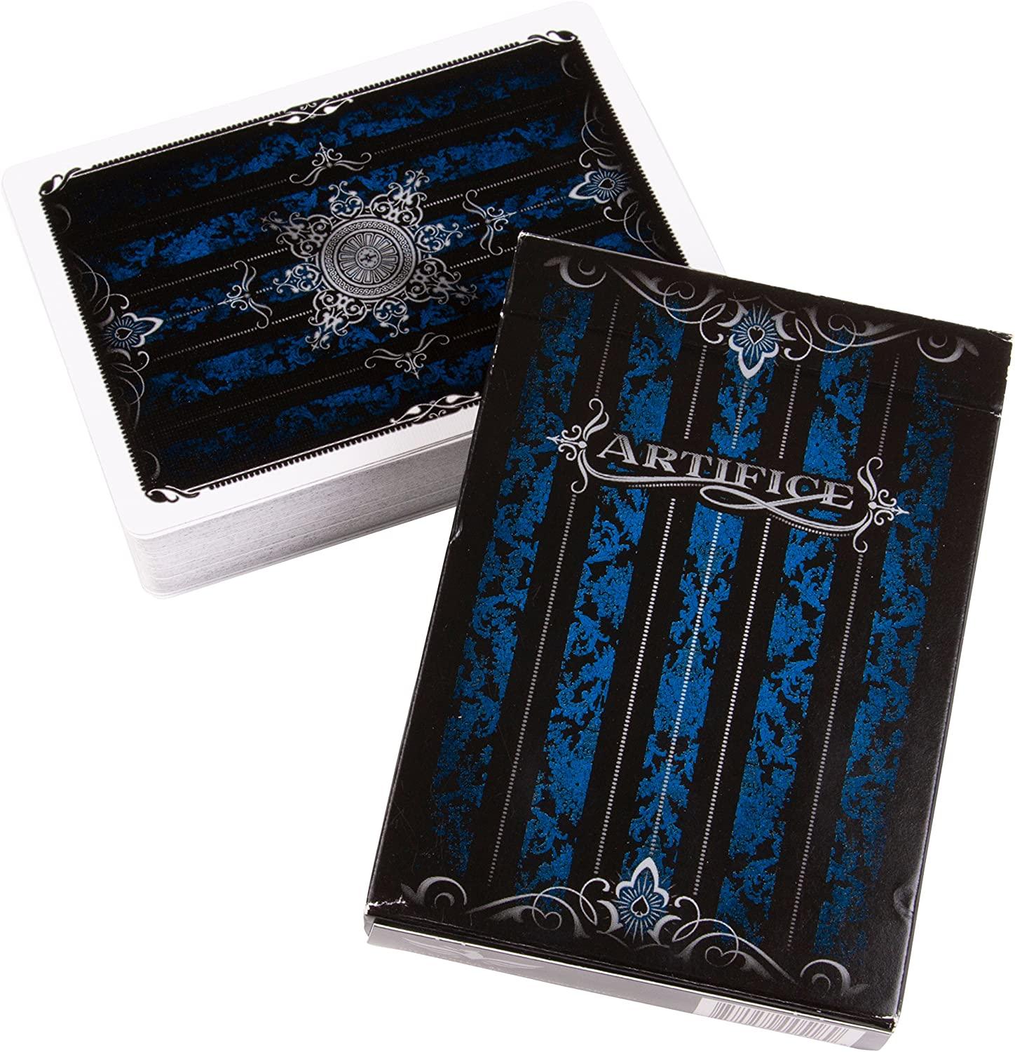 Premium Artifice Blue Playing Cards - Professional Grade for Magic Tricks, Poker & Cardistry - Perfect for Game Nights, Performances & Collectors