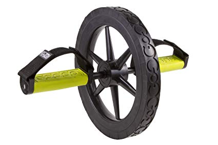 GoFit Extreme Ab Wheel - Core Strength Training Roller for Home Gym & Fitness - Perfect for Abs, Back & Full Body Workouts