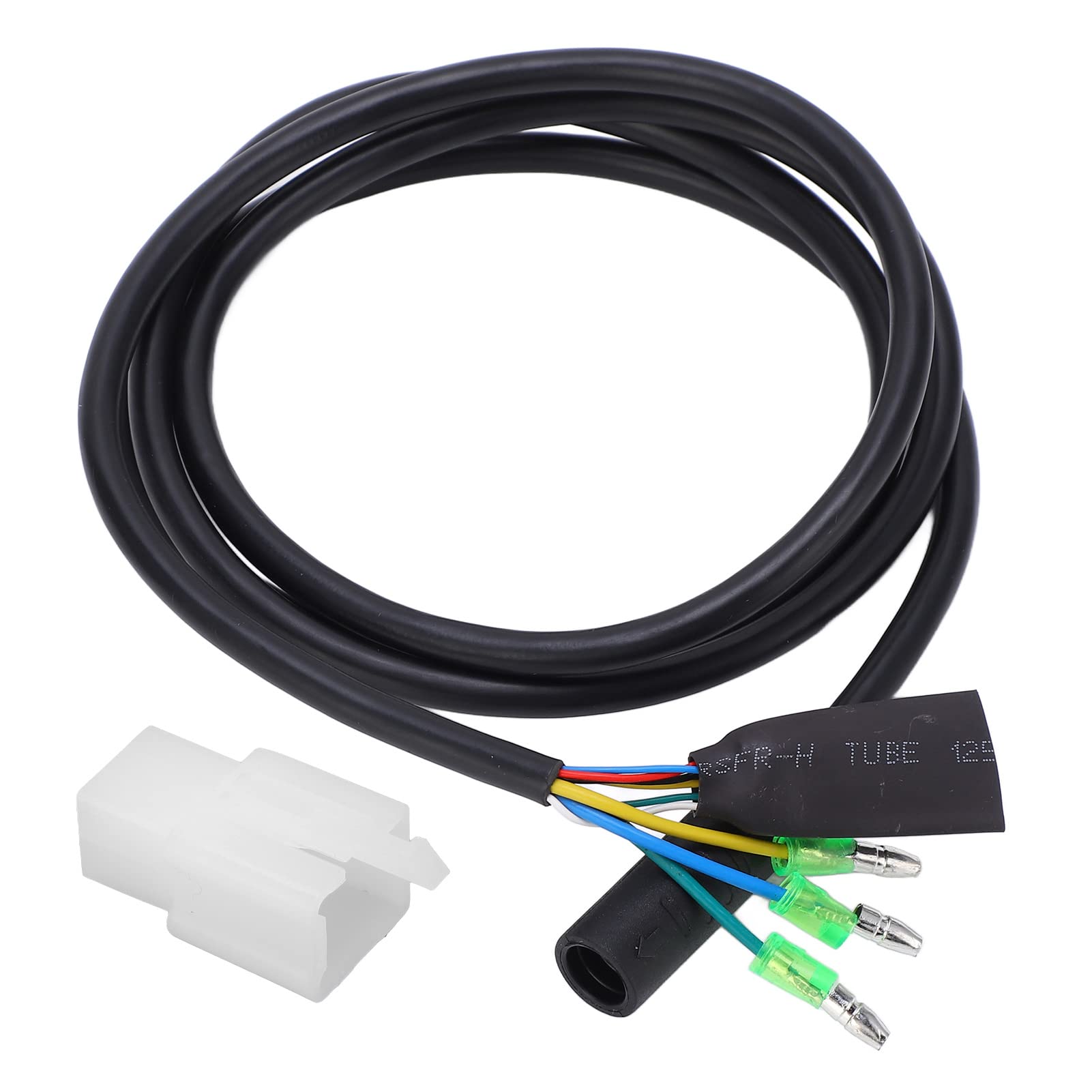 VGEBY 9 Pin Waterproof Female Head Electric Bike Motor Adapter - 1300mm Sensor Cable for E-Bike Conversion & Modification - Perfect for DIY Electric Bicycle Upgrades, Commuting and Off-Road Riding