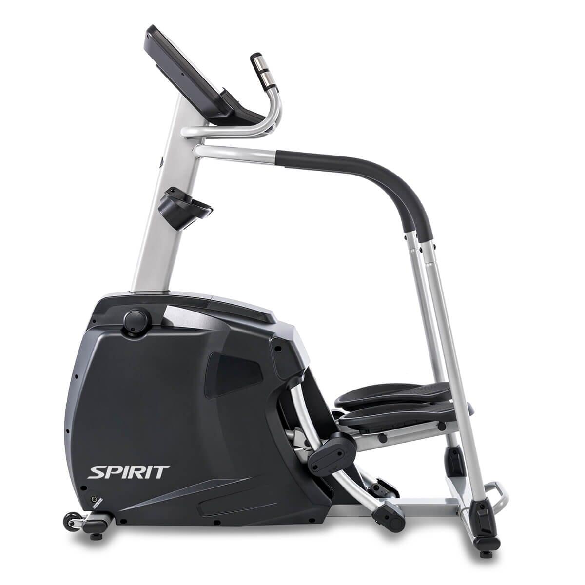 Spirit Fitness CS800 Stepper Machine - Compact Home Exercise Equipment for Cardio & Leg Workouts - Perfect for Small Spaces & Home Gym Training