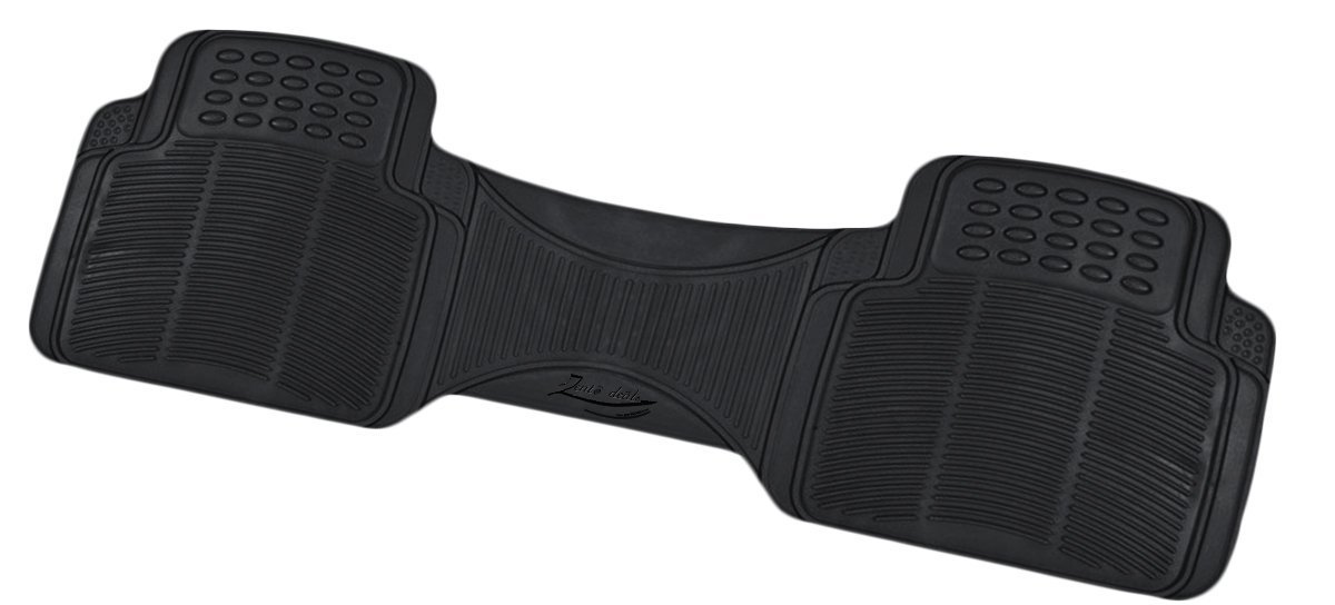 Premium Heavy Duty Car Floor Mats - All Weather Protection, Non-Slip Rubber Liners for Trucks & SUVs (Black) | Perfect for Winter Snow, Mud & Rain Protection