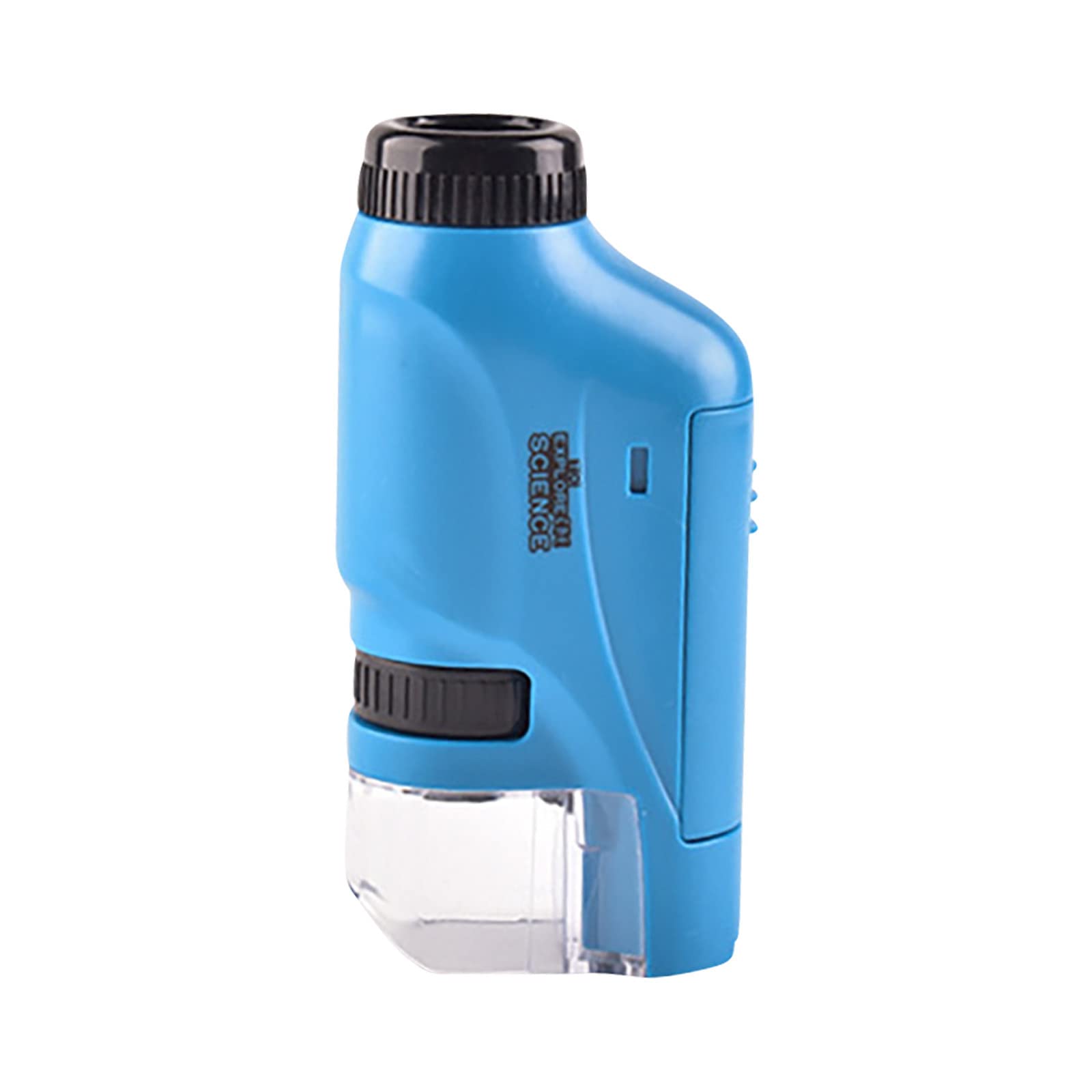 Kids Pocket Microscope - Portable Handheld LED Magnifier for Science Education, Interactive Learning & Nature Exploration | Perfect STEM Toy Gift for Students, Classroom & Outdoor Discovery