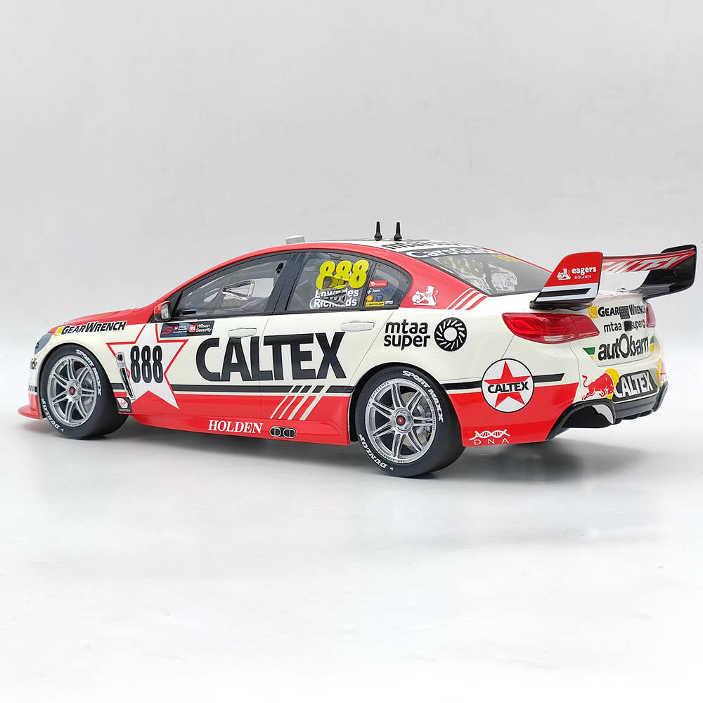 1:12 Scale Holden VF Commodore Team Vortex 2017 Sandown 500 Retro Round B12H17S Diecast Model Car - Collectible Resin Toy for Adults, Perfect Gift for Racing Fans & Car Enthusiasts - Ideal for Display, Racing Collections, and Nostalgic Home Decor