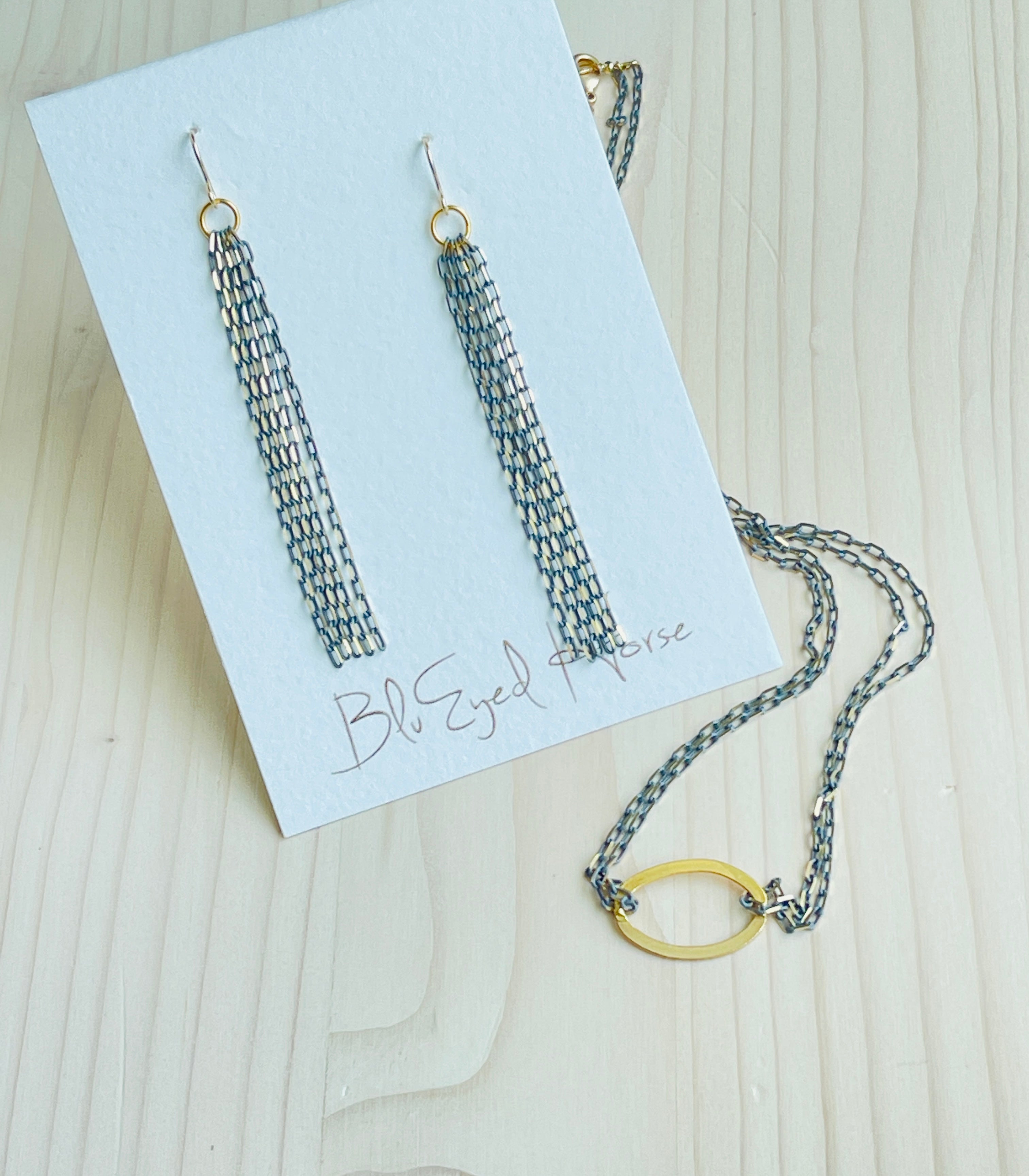 Elegant Slate Stone Earrings for Women - Handmade Natural Stone Jewelry - Perfect for Casual Wear, Office & Special Occasions
