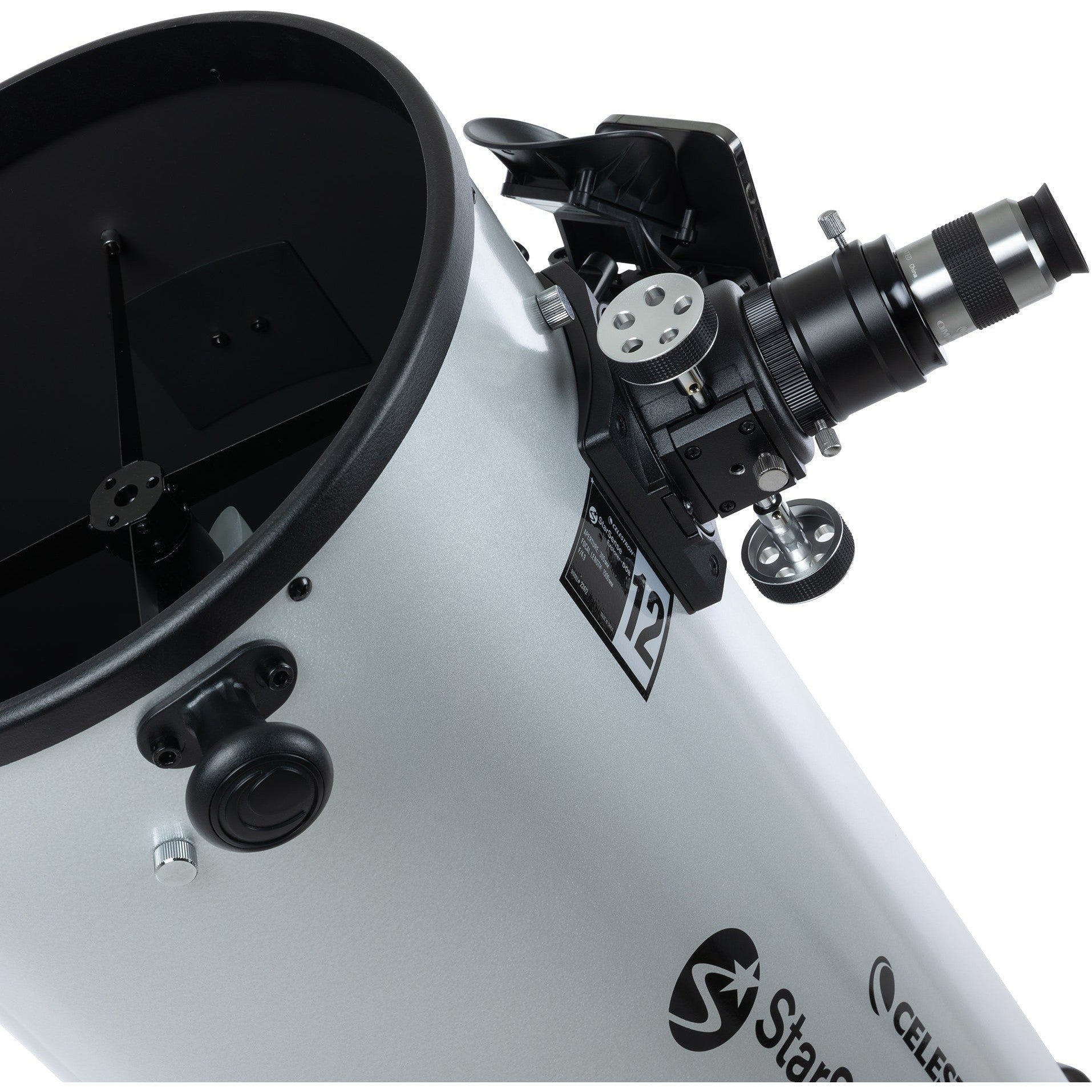StarSense Explorer 12 Smartphone App Enabled Dobsonian Telescope - Stargazing for Beginners & Astronomy Enthusiasts - Perfect for Backyard Observation & Night Sky Exploration