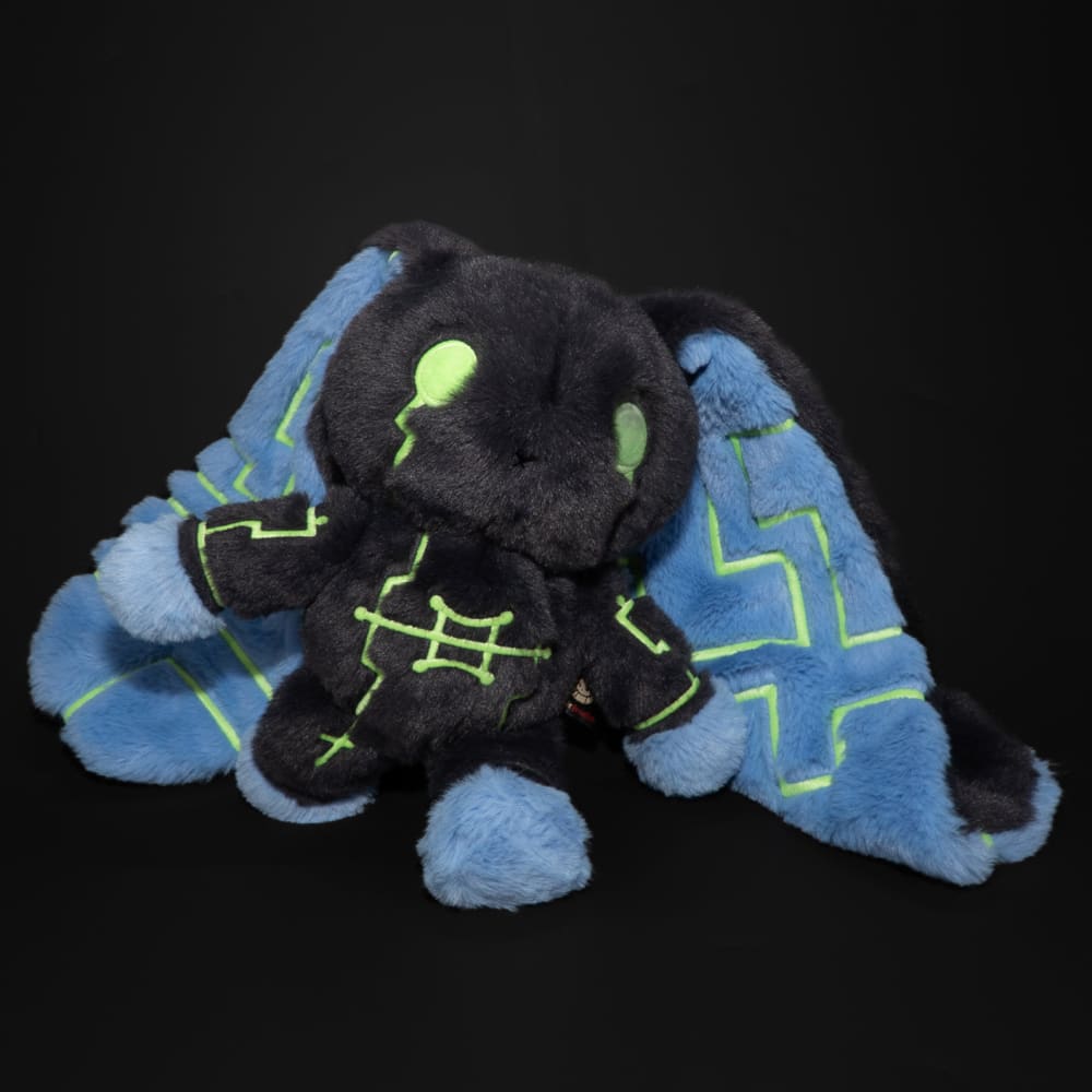Plushie Dreadfuls Nyctophobia Rabbit - Soft Stuffed Animal Toy for Anxiety Relief & Comfort | Perfect for Nighttime Fears, Therapy, and Cuddling