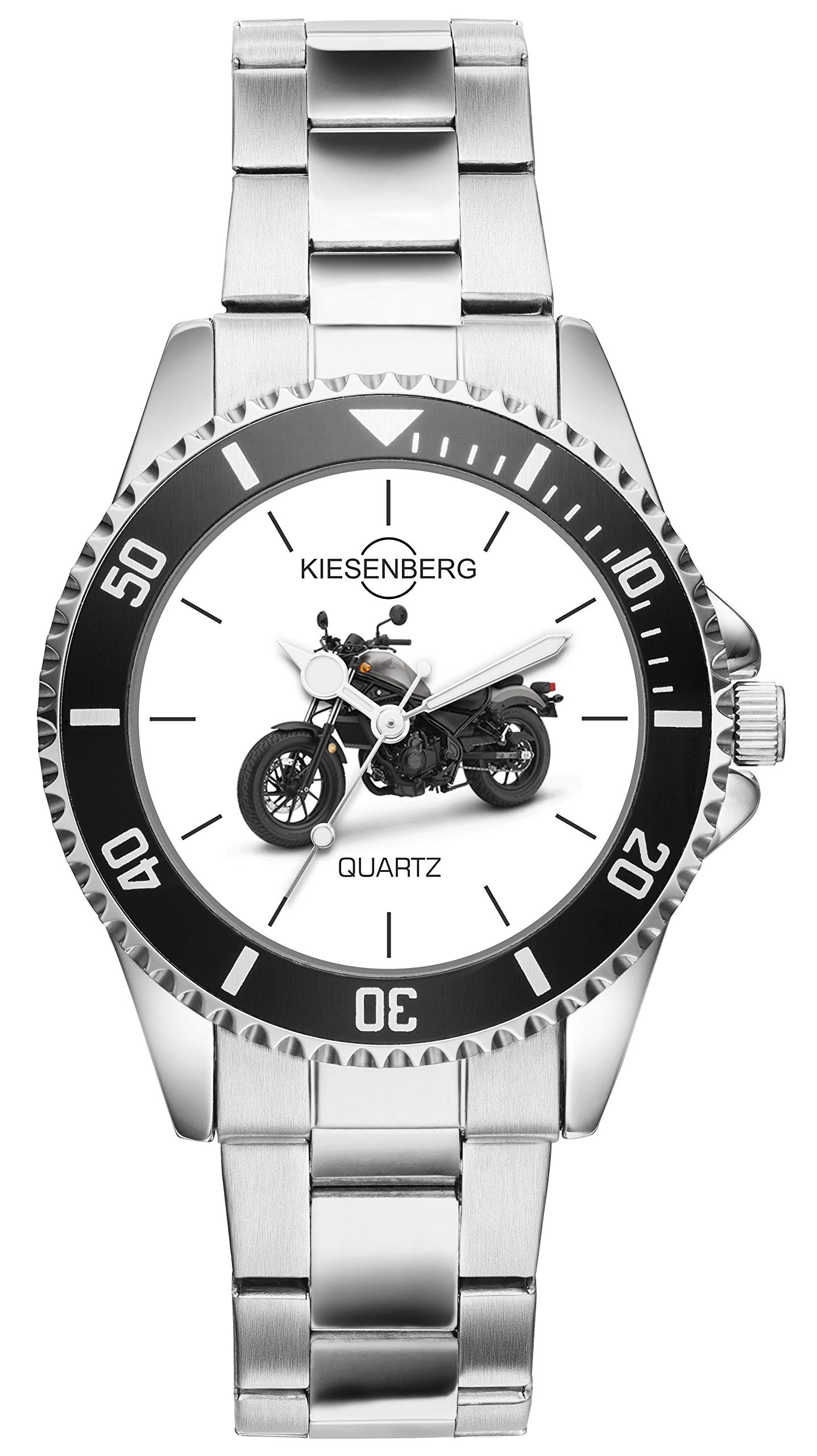 KIESENBERG Men's Motorcycle Watch - Stylish Gifts for Honda Rebel Riders (Model 20666) | Perfect for Bikers, Motorcycle Enthusiasts & Adventure Seekers