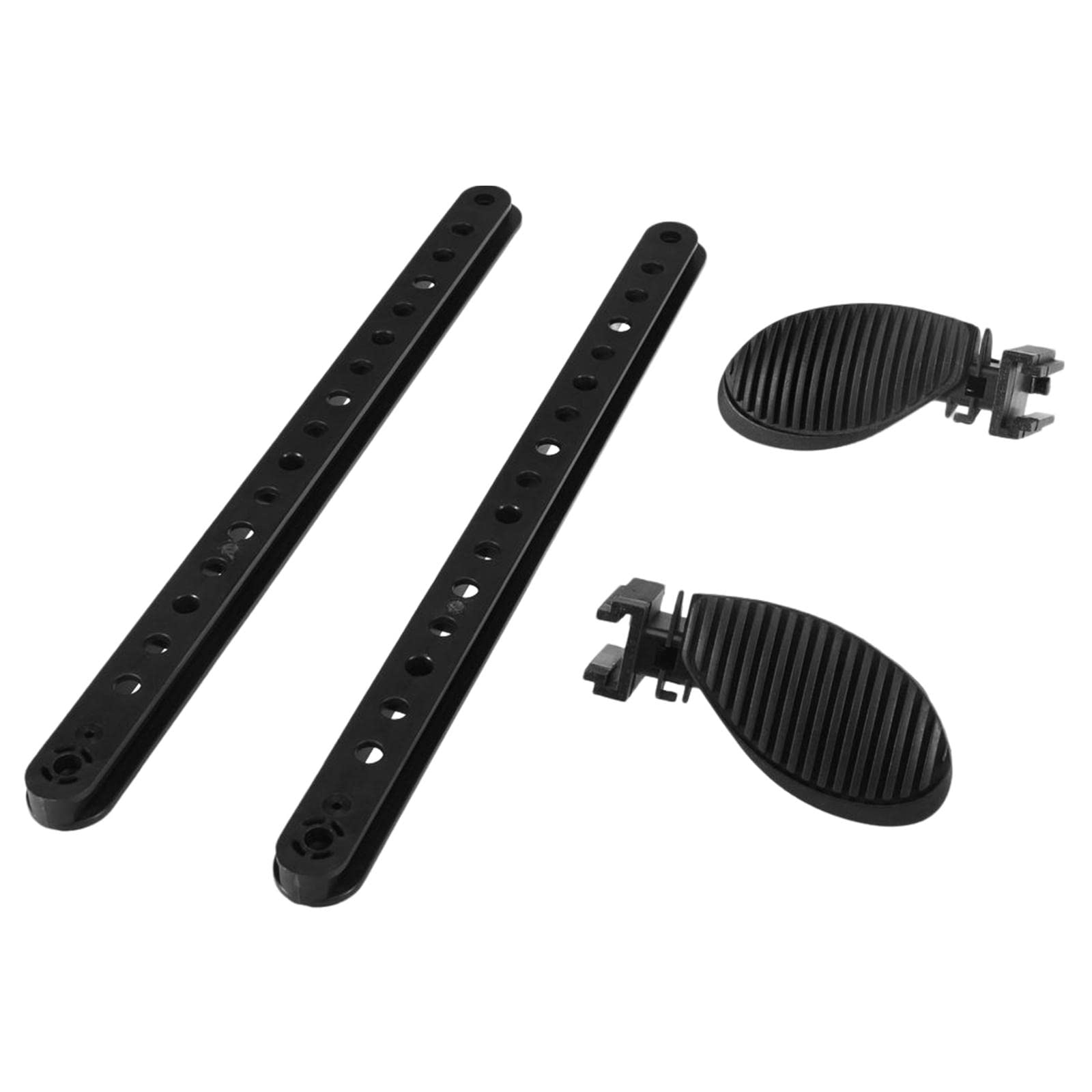 Fancyes 2PCS Adjustable Kayak Foot Pegs - Lightweight Aluminum Footrest Pedals for Canoe, Rowing Boat & Water Sports - Perfect for Kayaking Accessories & Outdoor Adventures