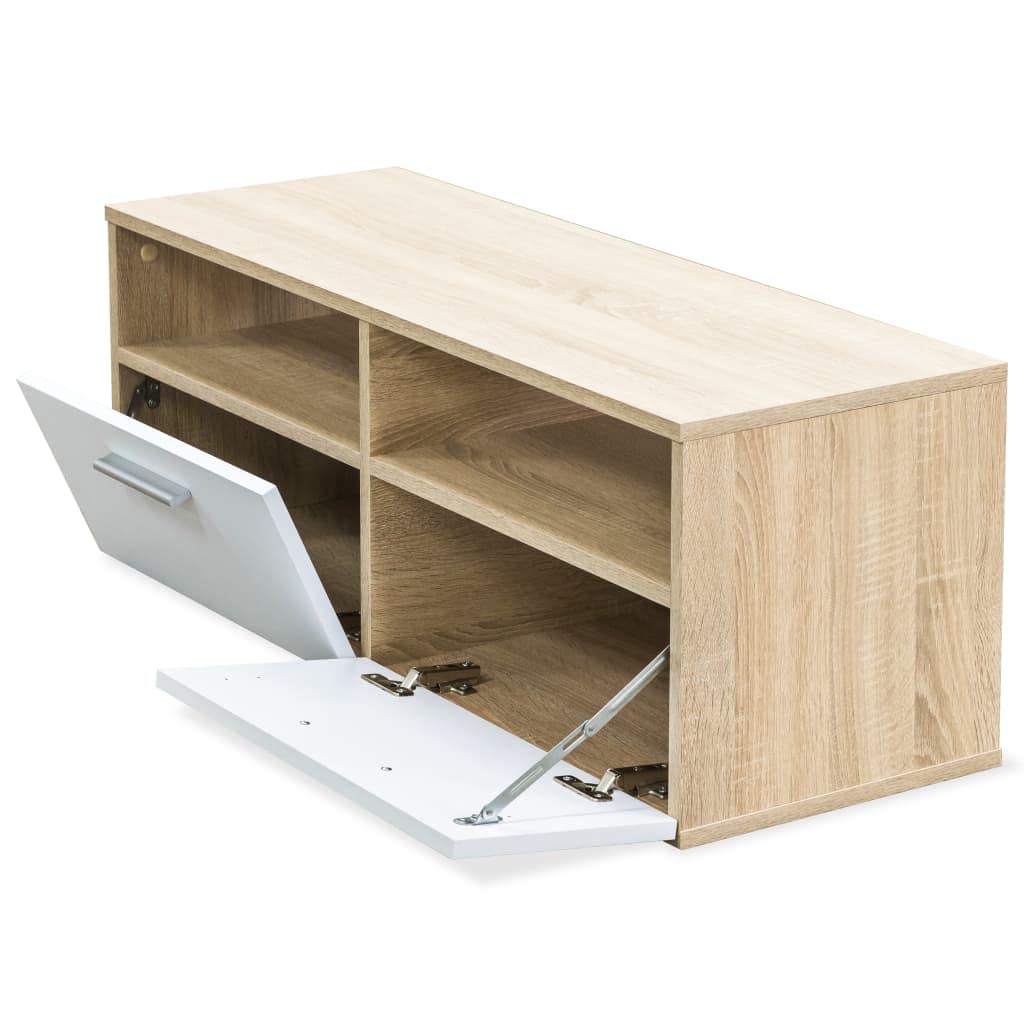 Modern TV Stand with Storage - 37.4