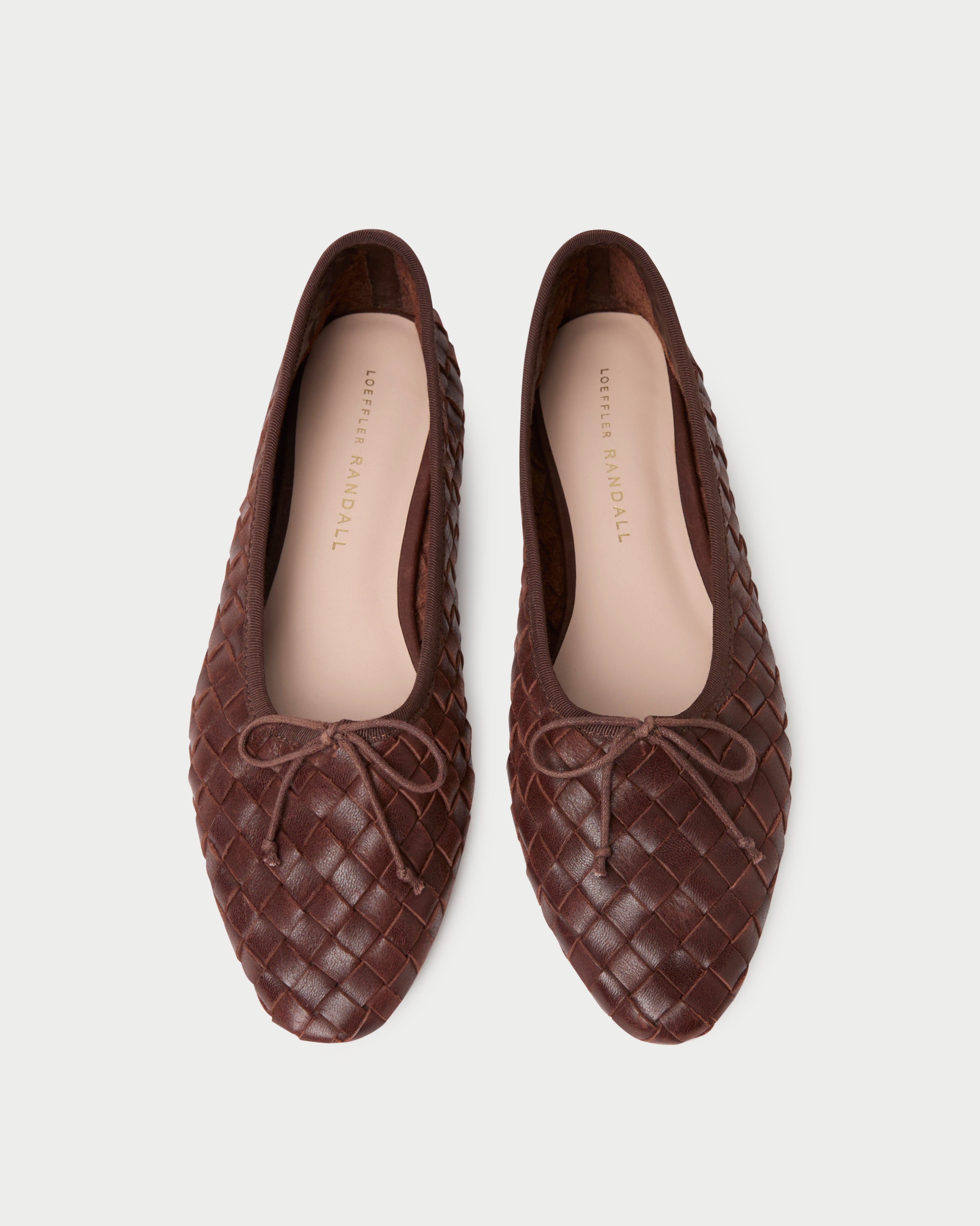 Women's Comfortable Landry Woven Ballet Flats - Breathable & Lightweight Slip-On Shoes for Work, Travel & Casual Wear