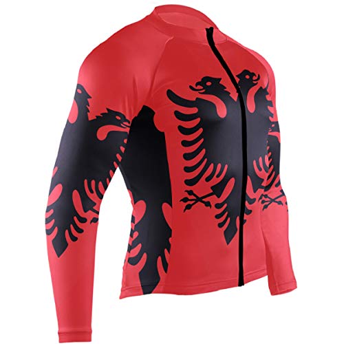 Europe Albanian Flag