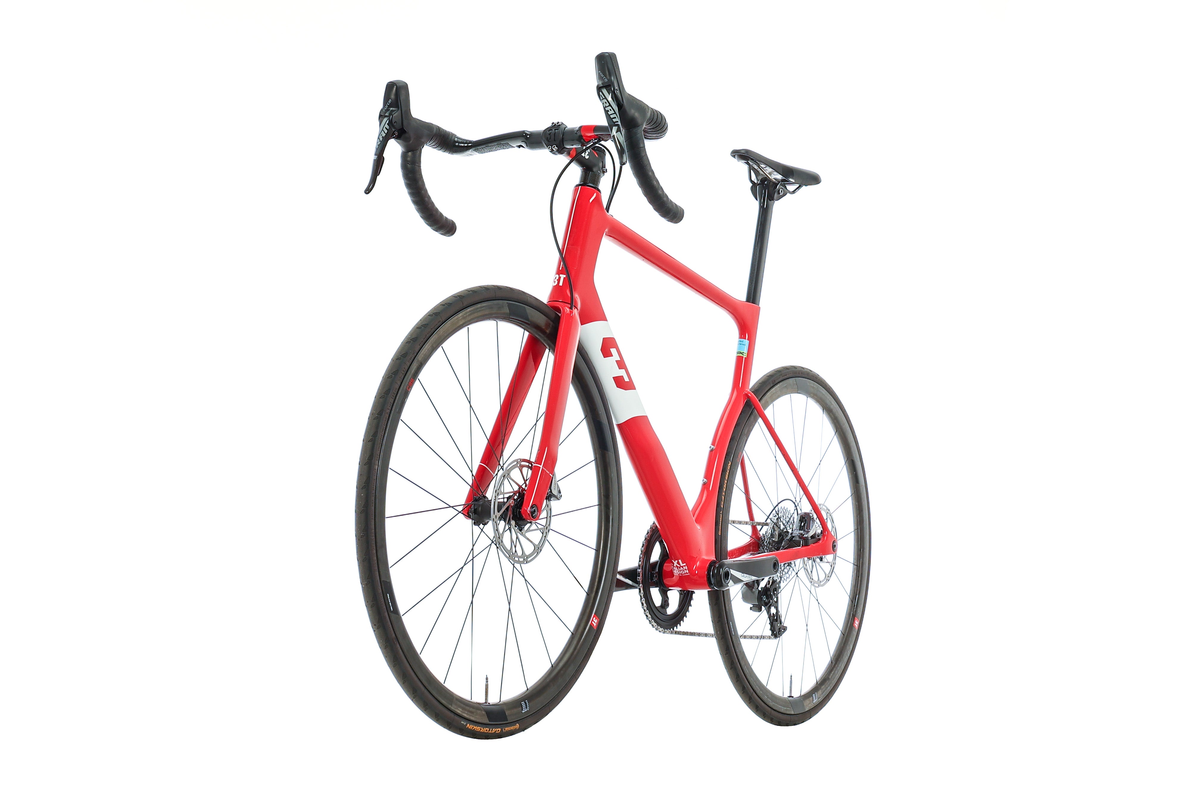 2018 3T Strada Team Disc Force Road Bike - X Large Size | High-Performance Carbon Frame, Disc Brakes for Speed & Control | Ideal for Racing, Endurance & Long-Distance Cycling