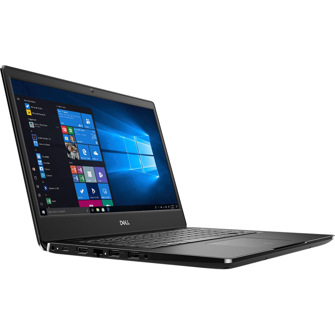 Refurbished Dell Latitude 3400 Business Laptop - Intel Core i5-8265U, 8GB RAM, 256GB SSD, Webcam, WiFi 6, Bluetooth 5.0, HDMI & USB-C - Windows 10 Pro (Black) | Ideal for Remote Work, Online Classes & Office Productivity