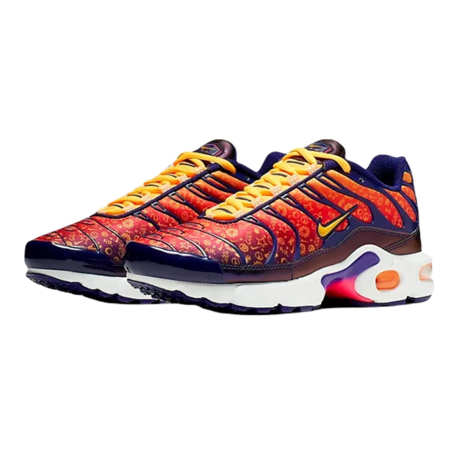 Nike Air Max Plus GS Limited Edition Running Shoes - CI9932-500 - Comfortable Sneakers for Kids, School & Sports Activities