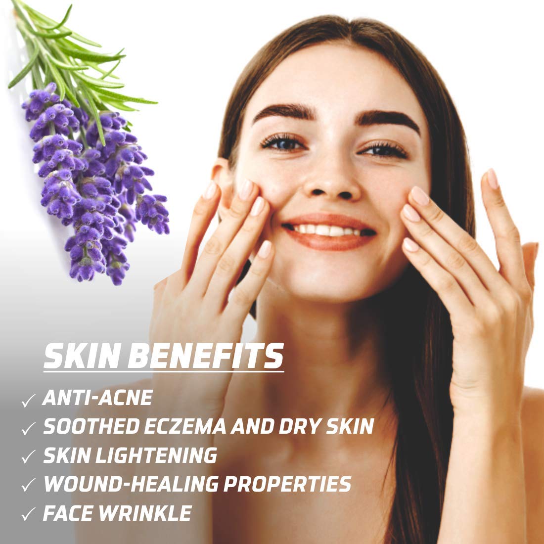 Nuerma Science Lavender Essential Oil - 100ml for Skin Brightening, Aromatherapy, Hair Care & Relaxation | Perfect for Diffusers, Massage & DIY Beauty Products