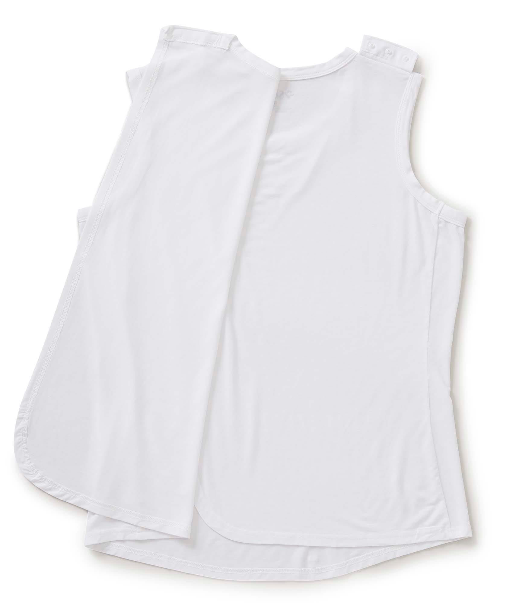 Women's Soft Modal Open Back Camisole - Breathable Sleepwear & Loungewear for Summer - Plus Size & Maternity Friendly - Perfect for Home, Vacation & Yoga
