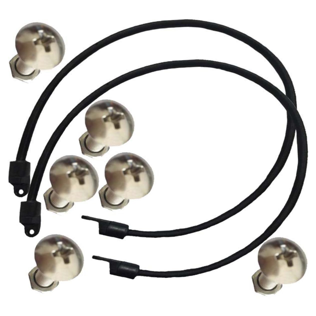 BESPORTBLE 18-Piece Kayak Paddle Leash Set - Elastic Bungee Cord, Kayak Paddle Holder, Rudder Cable & Tubing - Durable Kayak Accessories for Paddling, Fishing & Water Sports