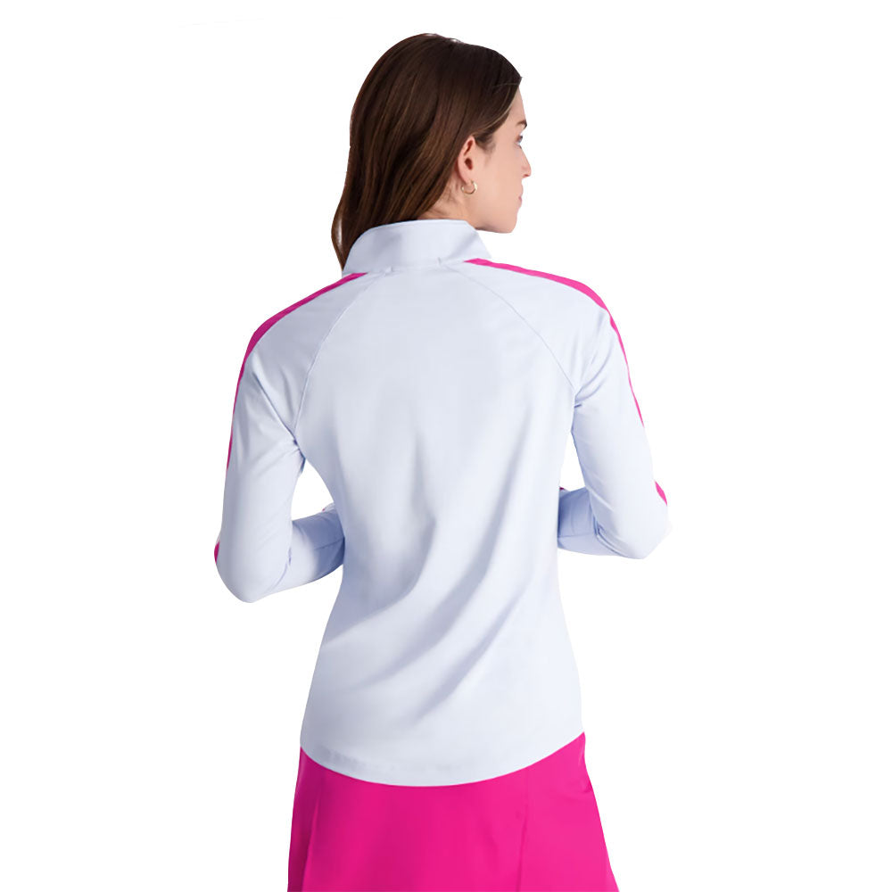 Fairway & Greene Eryn Zip Mock Women's Golf Quarter Zip Pullover - Lightweight & Breathable for Comfort on the Course | Perfect for Golf Outings & Casual Wear