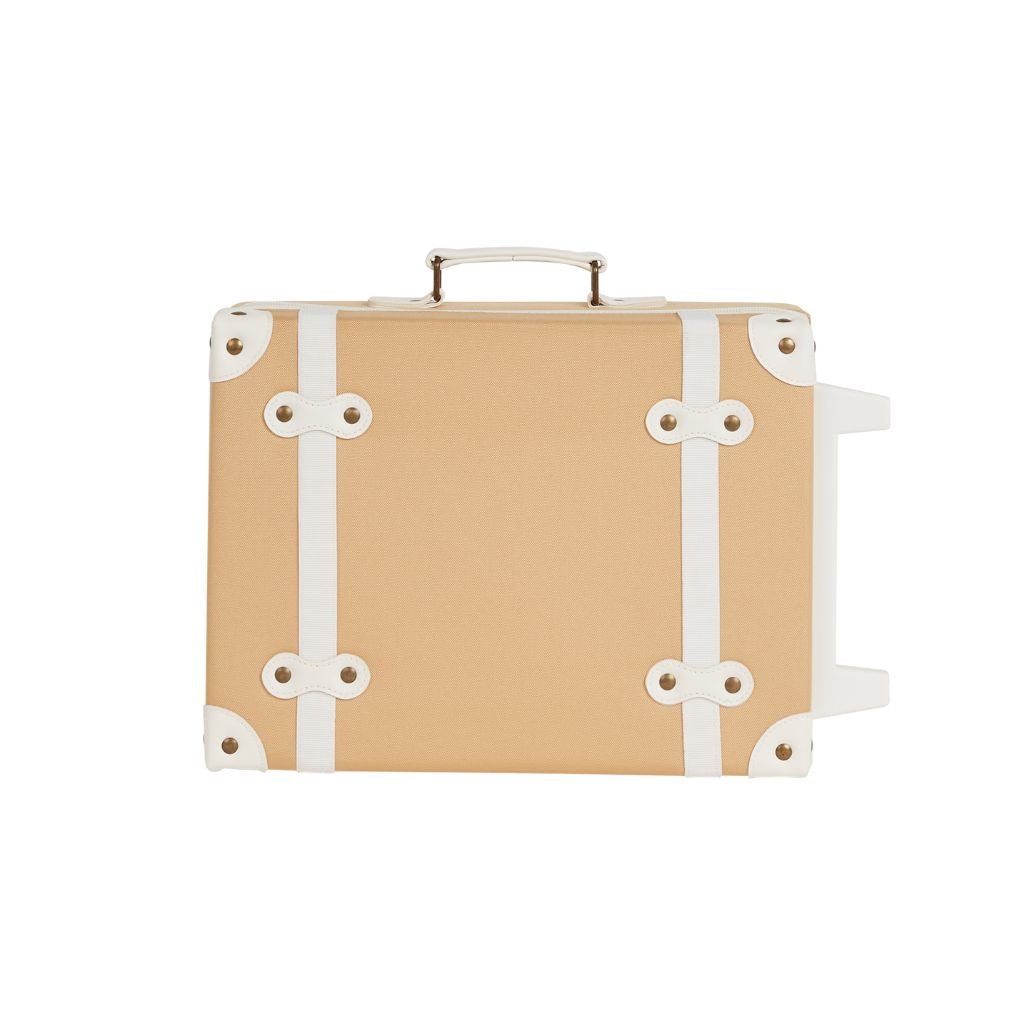 Olli Ella See Ya Suitcase - Butterscotch Carry-On Luggage for Women & Kids | Perfect for Travel, Weekend Getaways & School Trips