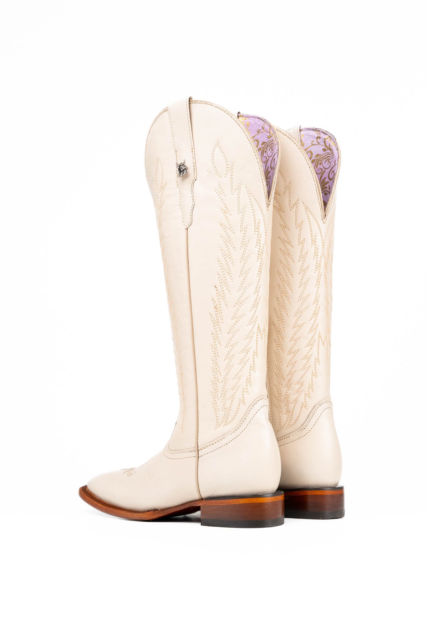 Valentina Women's Western Cowgirl Boots - Square Toe Tall Riding Boots for Country Style & Outdoor Adventures
