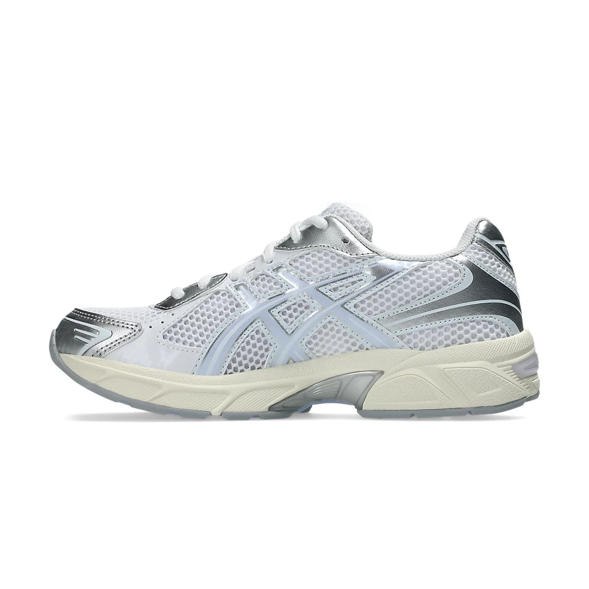 GEL 1130 Running Shoes for Men - White Blue Fade Athletic Sneakers for Jogging, Gym Workouts & Casual Wear