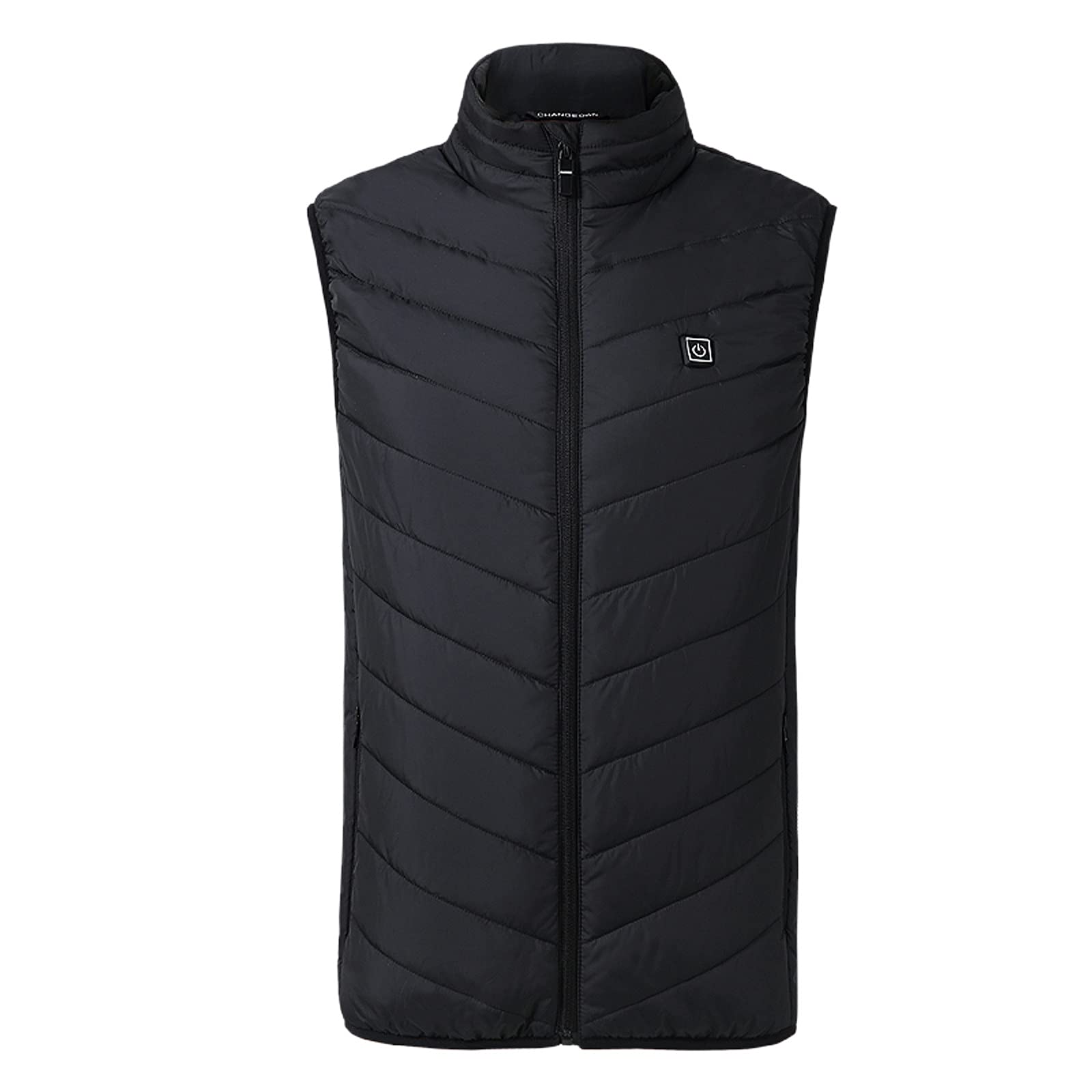 Heated Vest for Men & Women - 9-Zone Temperature Control USB Electric Heating Jacket - Winter Warm Gear for Outdoor Work, Hiking & Camping