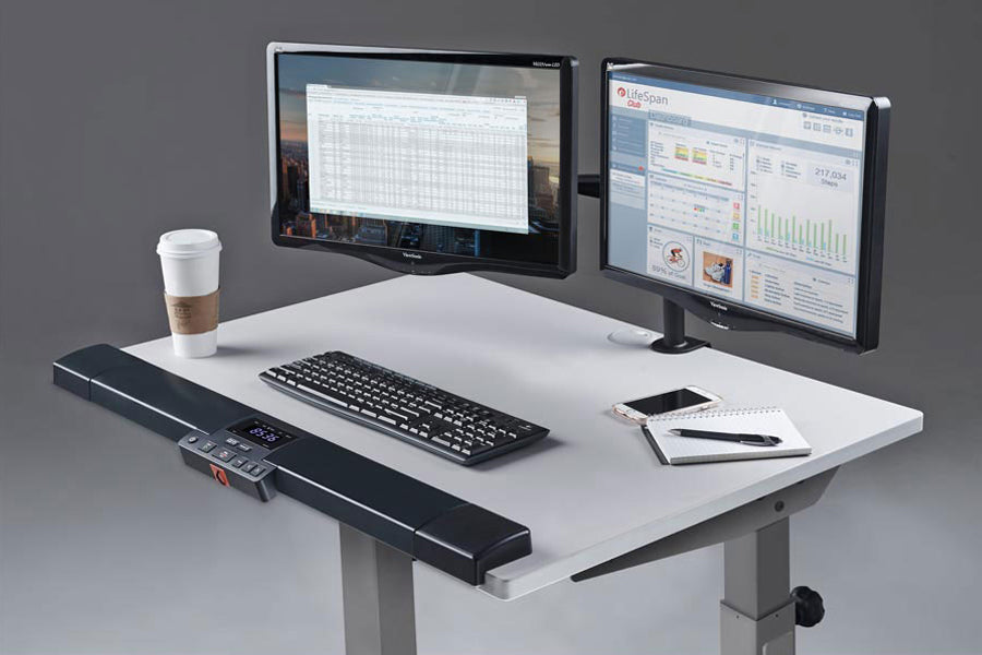 LifeSpan TR5000 Classic Treadmill Desk - Walking Workstation for Home & Office | Stay Active While Working | Perfect for Remote Work & Fitness Enthusiasts