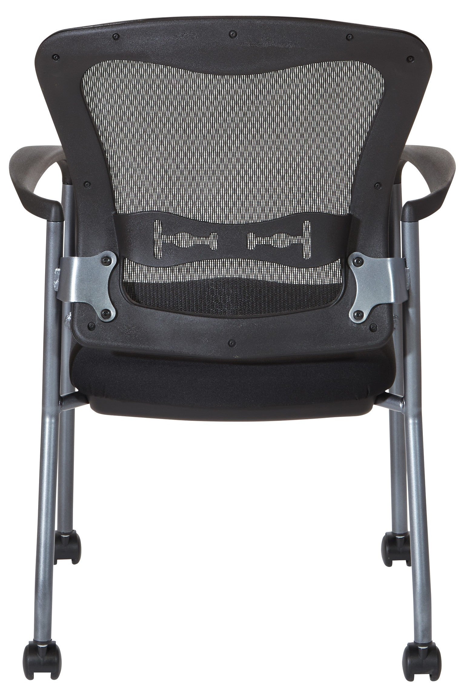 Pro Line II™ Titanium Mesh Office Chair with ProGrid® Back Support - Ergonomic Visitor Armchair for Home & Office [84540 30] - Perfect for Conference Rooms, Waiting Areas, and Workspaces