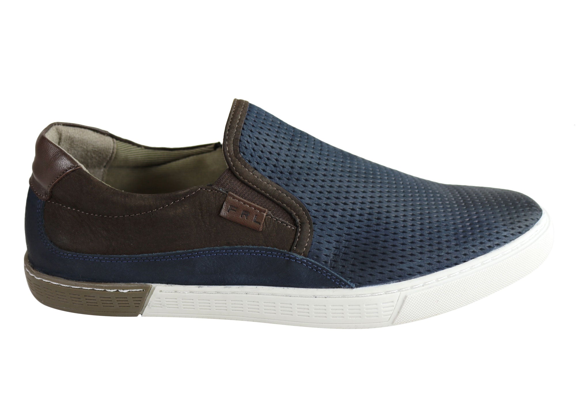Ferricelli Kelvin Men's Leather Slip-On Casual Loafers - Handmade in Brazil - Perfect for Business Casual, Office & Weekend Wear