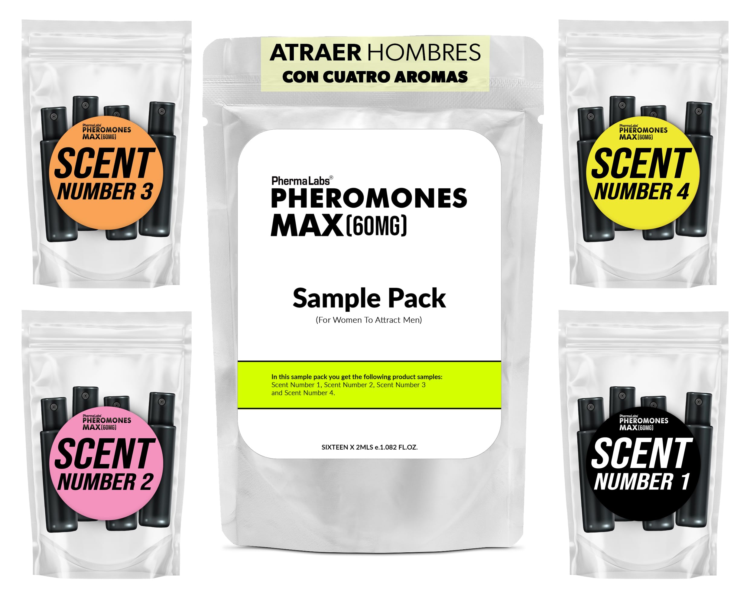 MAX Bundle Pheromone Perfume for Women - Attract Men, Long-Lasting Fragrance, Romantic Date Night & Special Occasion Scent