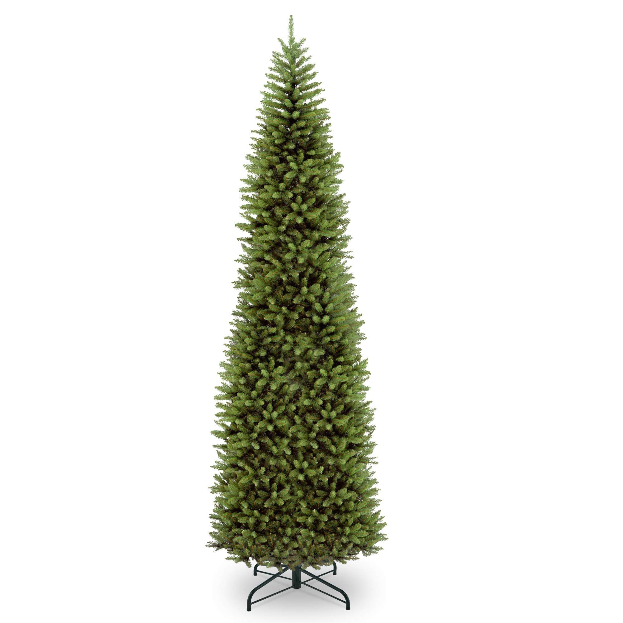 16 ft. Kingswood Fir Pencil Christmas Tree - Slim Artificial Xmas Tree for Home, Office & Holiday Decor - Perfect for Living Room, Church & Party Decorations