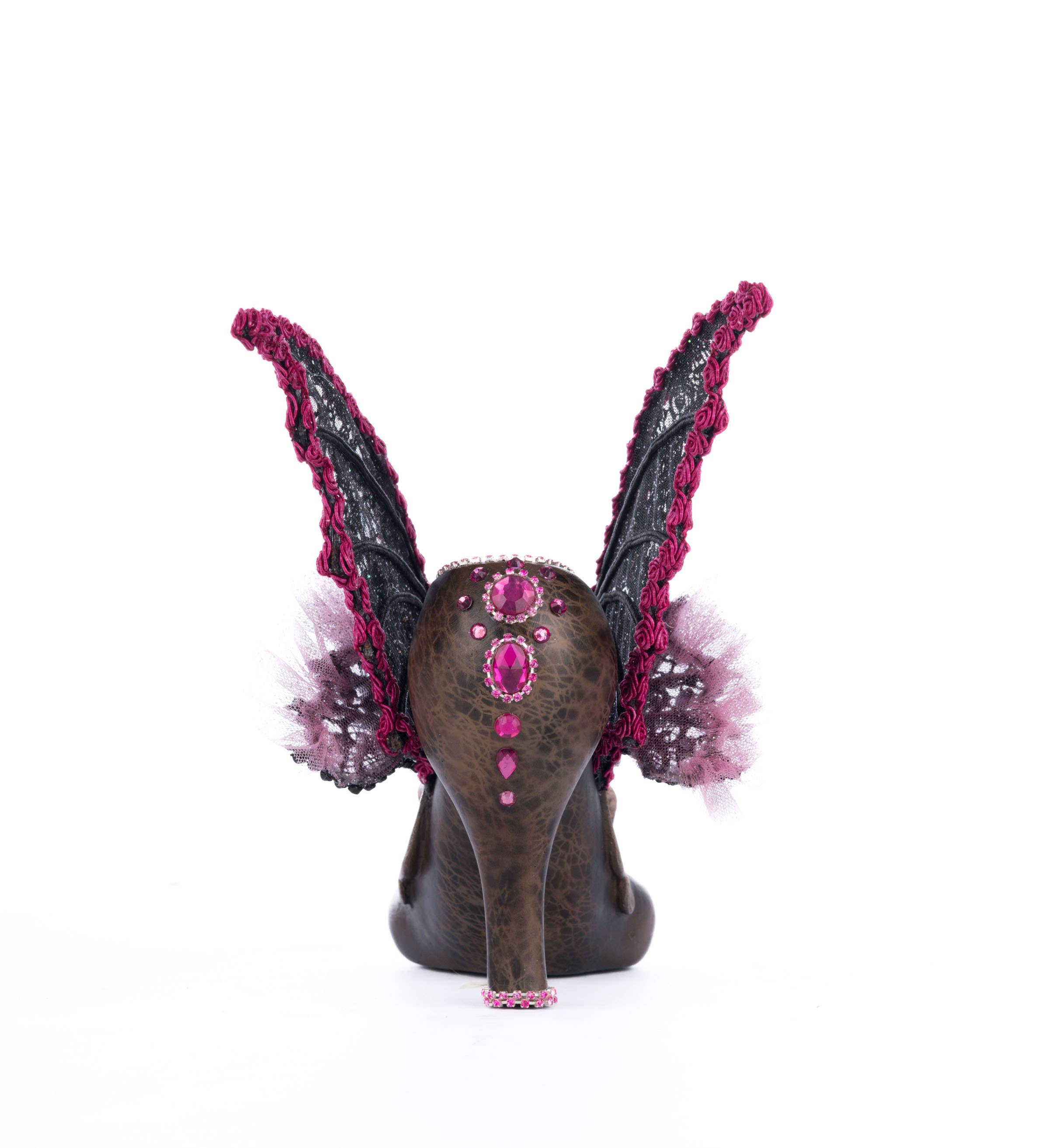 Bat Stiletto Tabletop Limited Edition - Handcrafted Gothic Decor by Katherine's Collection - Perfect for Halloween, Gothic Home Decor & Vampire-Themed Parties