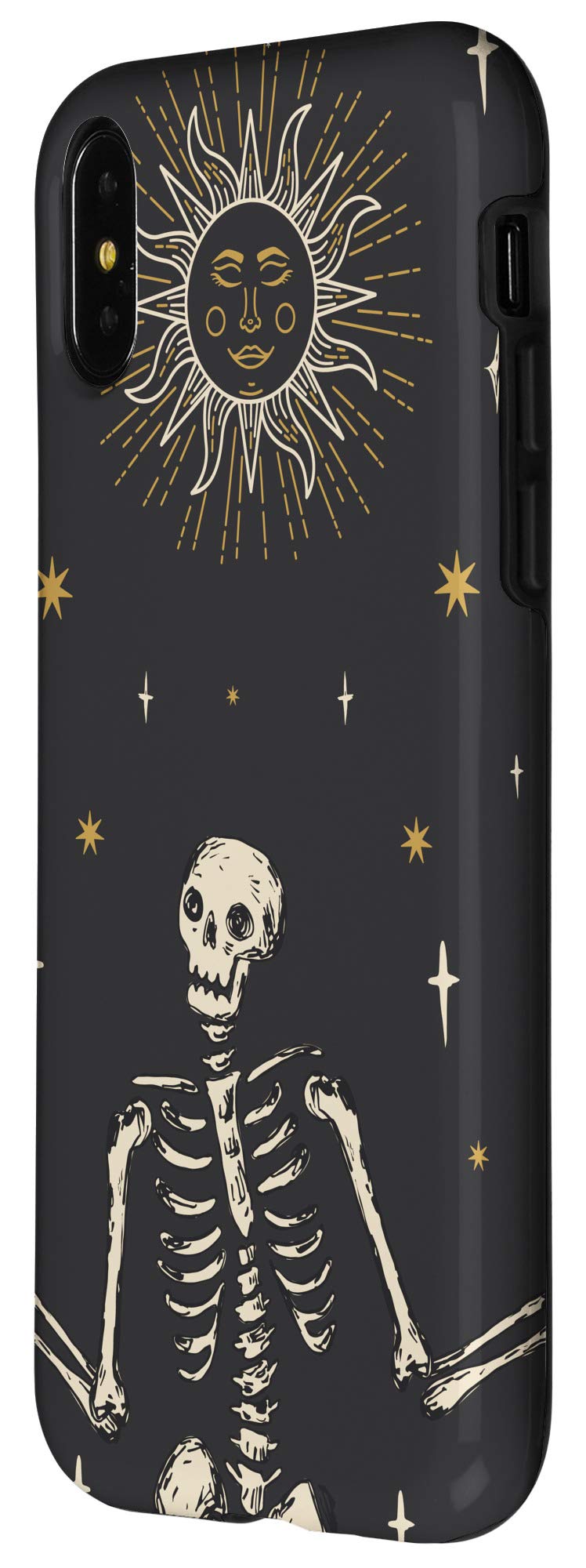 Funny Halloween iPhone X/XS Case - Vintage Skeletons for Party