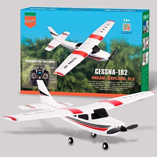 Nsddm Toys New F949 3 Channel RC Airplane - 2.4G Remote Control Fixed Wing Plane with Extra Battery & Propeller - Outdoor Flying Toy for Kids & Adults - Perfect for Backyard, Park & RC Hobby Flying