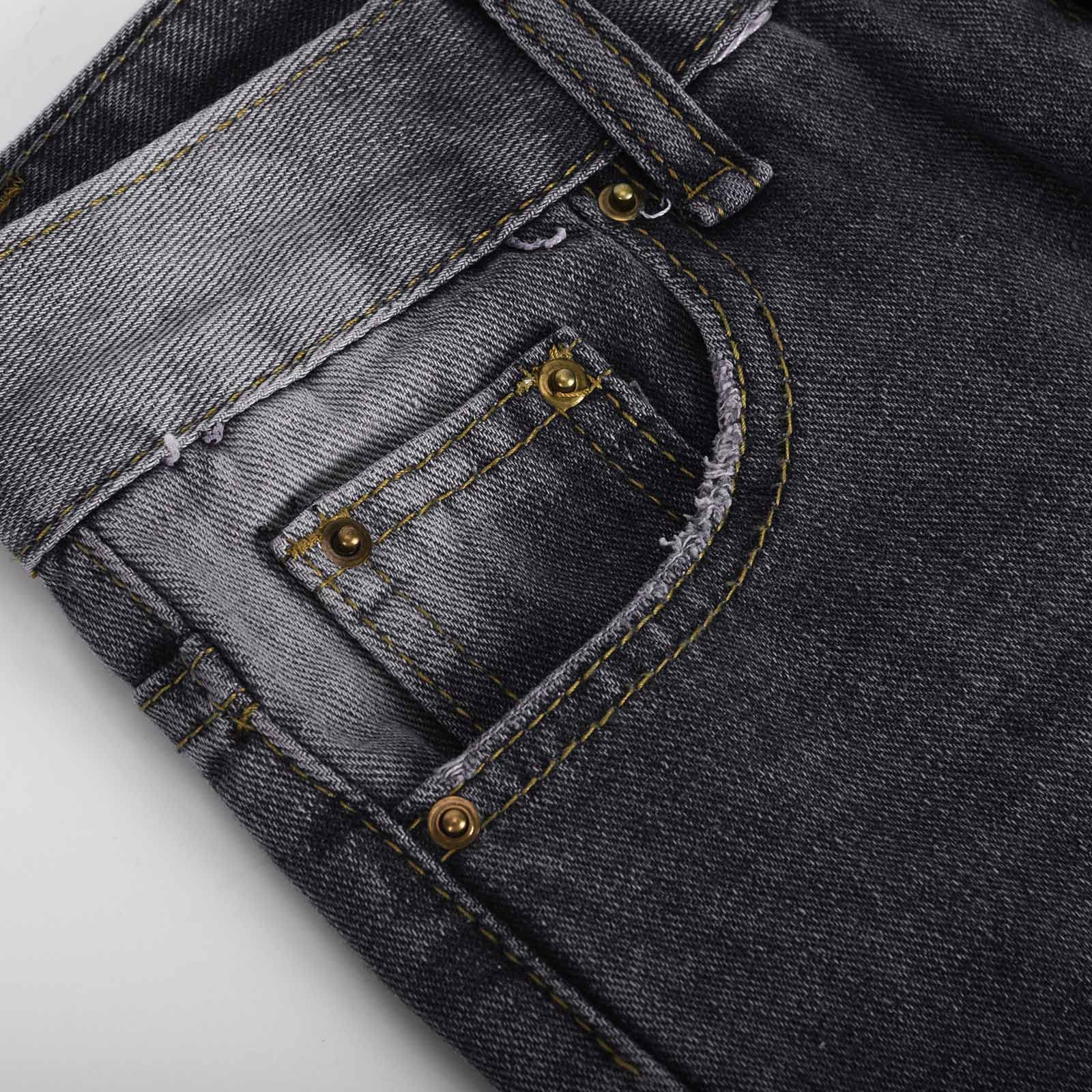 Women's Straight Leg Jeans - Relaxed Fit Bootcut Lounge Pants | Fall 2023 Casual Denim with Cargo Pockets | Perfect for Everyday Wear, Weekend Outings & Coffee Dates
