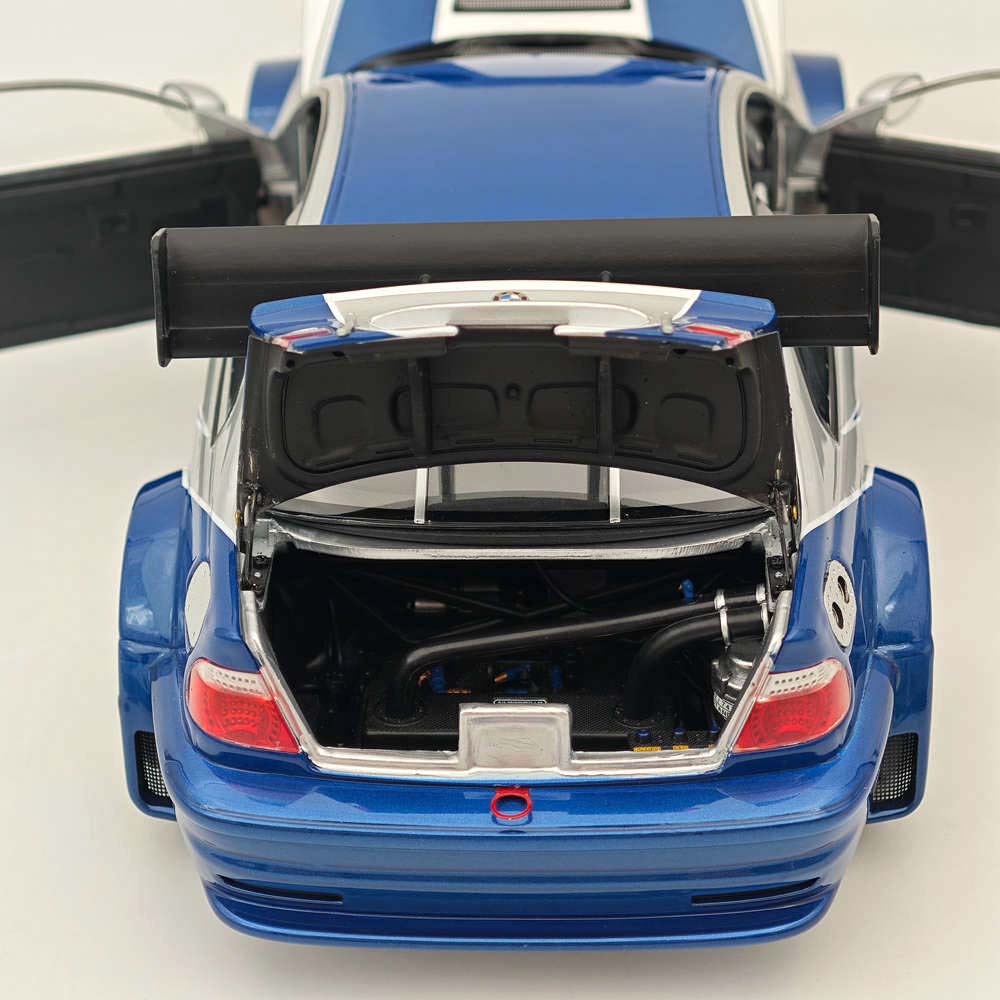 1/18 Scale BMW M3 GTR E46 2001 Diecast Model Car - Need for Speed Edition - Collectible Metal Alloy Racing Vehicle for Display & Gift - Perfect for Car Enthusiasts, Model Collectors, and Home/Office Decoration