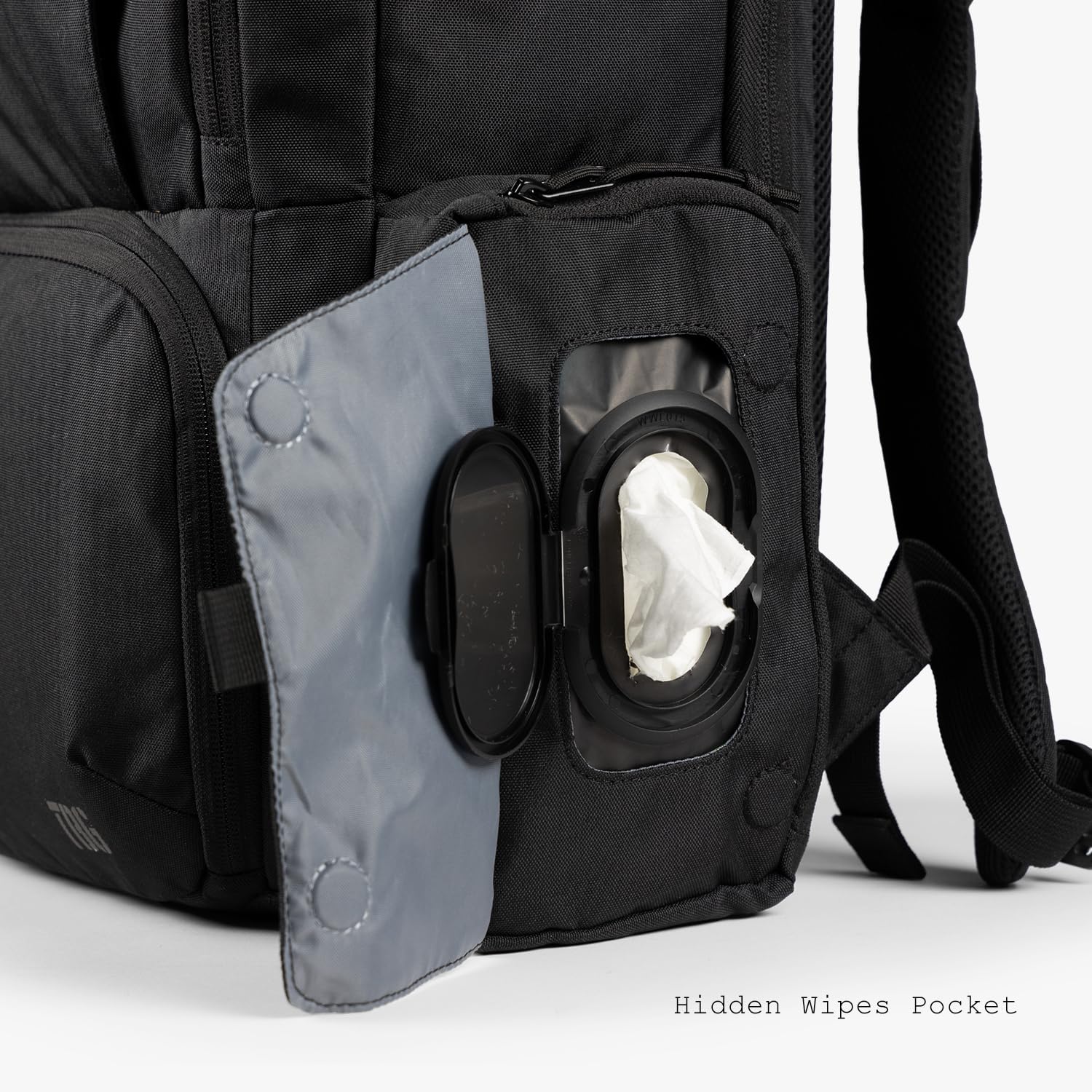 Tactical Baby Gear Expedition Backpack - Durable Diaper Bag for Parents (Black) | Perfect for Outdoor Adventures, Travel & Everyday Use