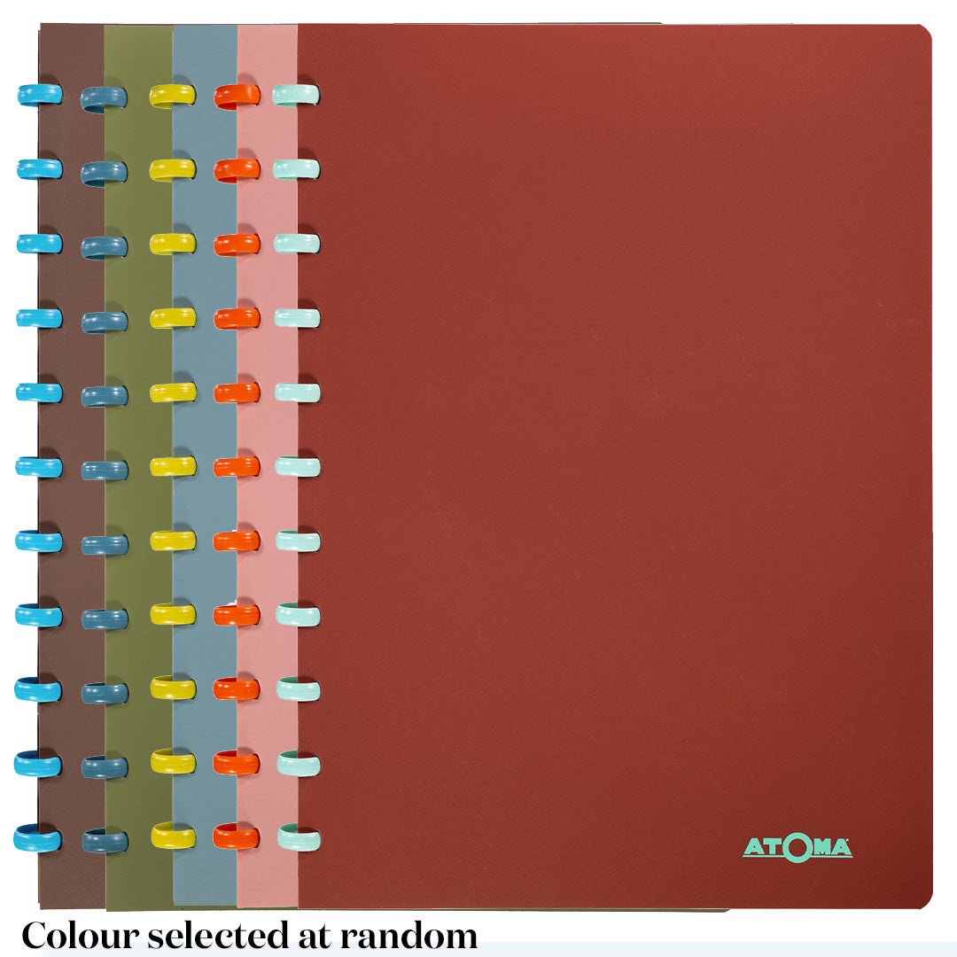 Atoma Terra Notebook 210 x 295 - Refillable Binder System for School, Office & Journaling | Premium A5 Notebook with Customizable Pages for Students, Professionals & Creative Writing