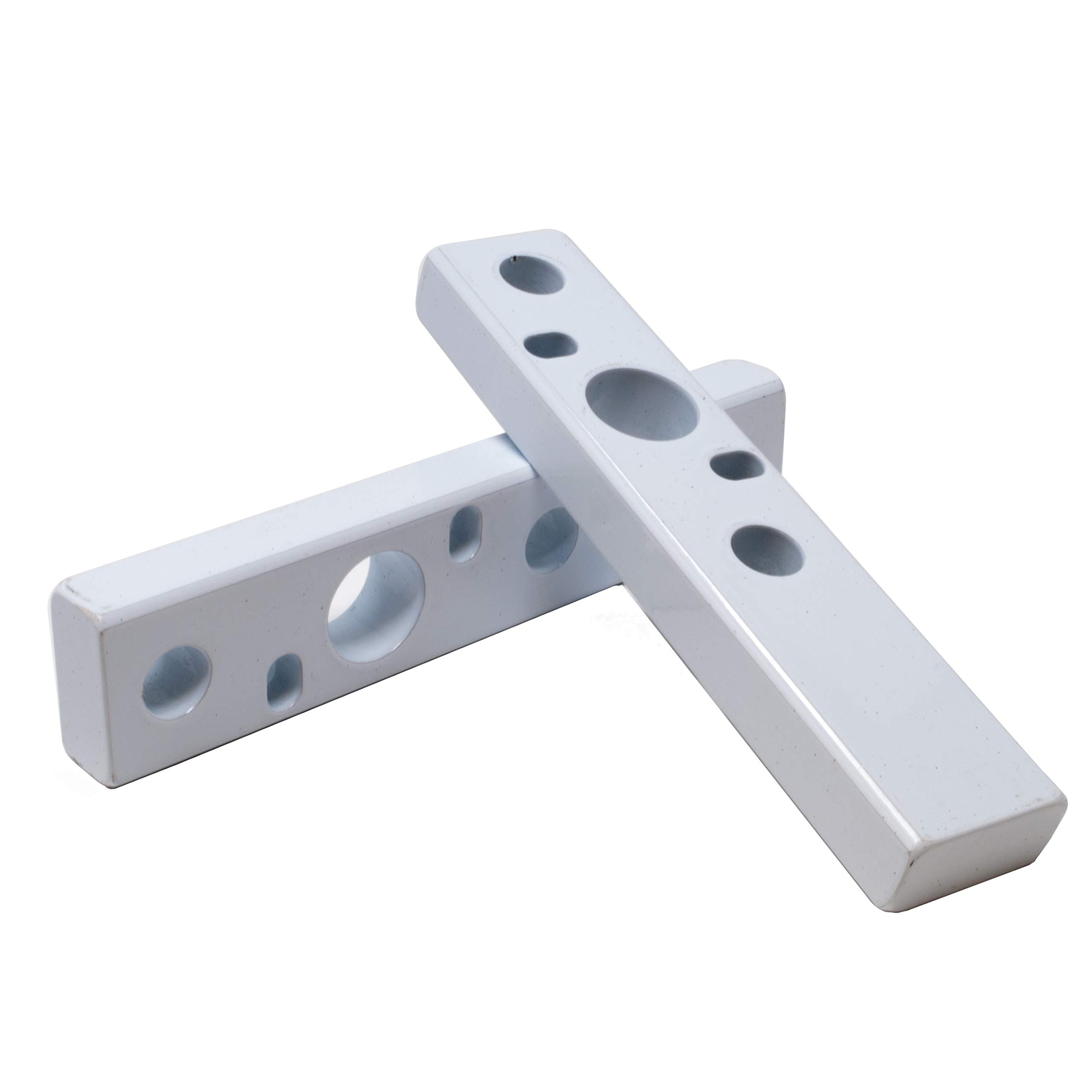 Wet Sounds ADP-Spacer-X-W White Spacer Bars X-Mount for REV & ICON Series Marine Speakers (Pair) - Perfect for Boat Audio System Upgrades and Waterproof Speaker Installations