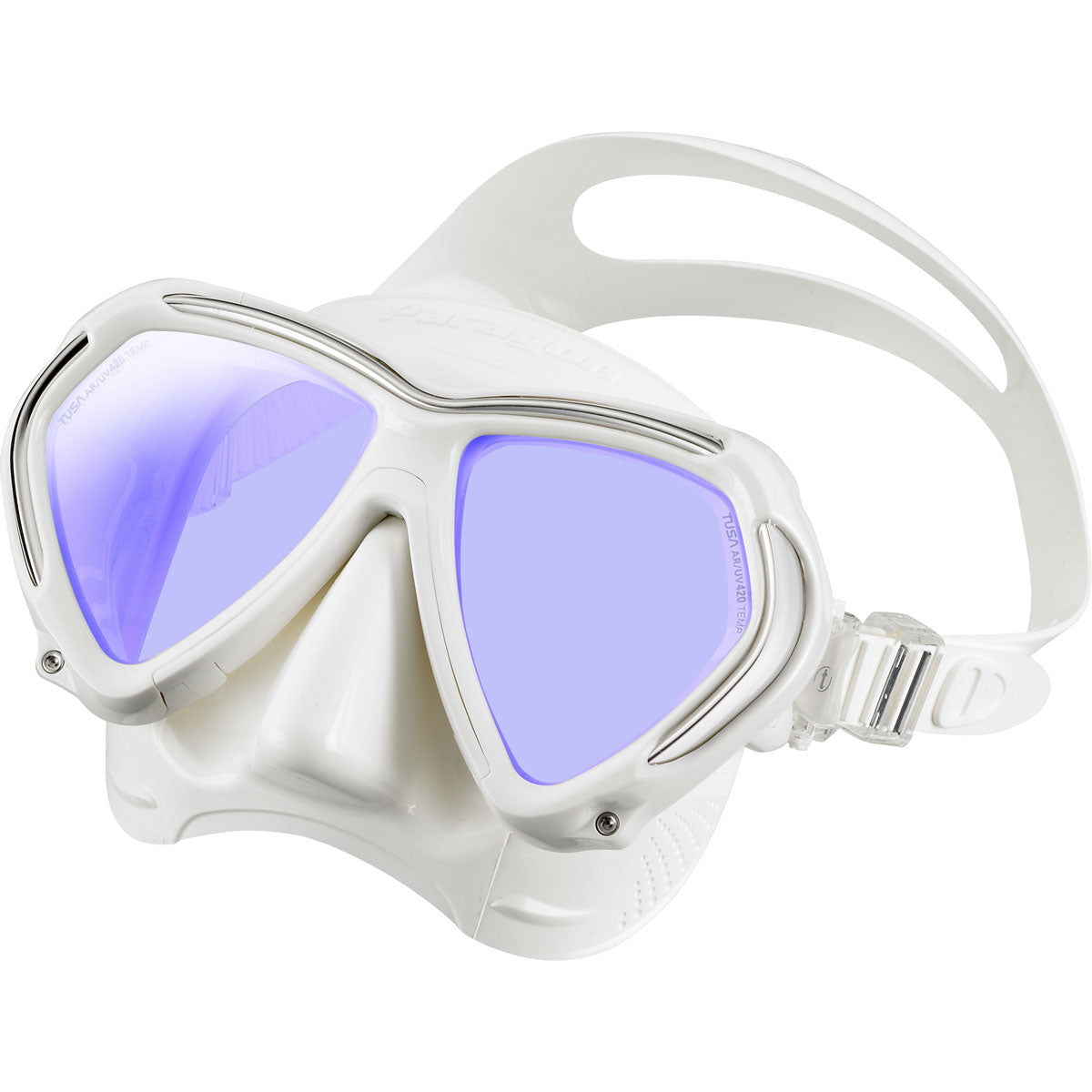 Tusa Paragon Scuba Diving Mask - Premium Snorkeling & Freediving Gear for Adults - Crystal Clear Panoramic View - Comfortable Silicone Skirt - Perfect for Ocean Adventures, Pool Training & Underwater Photography