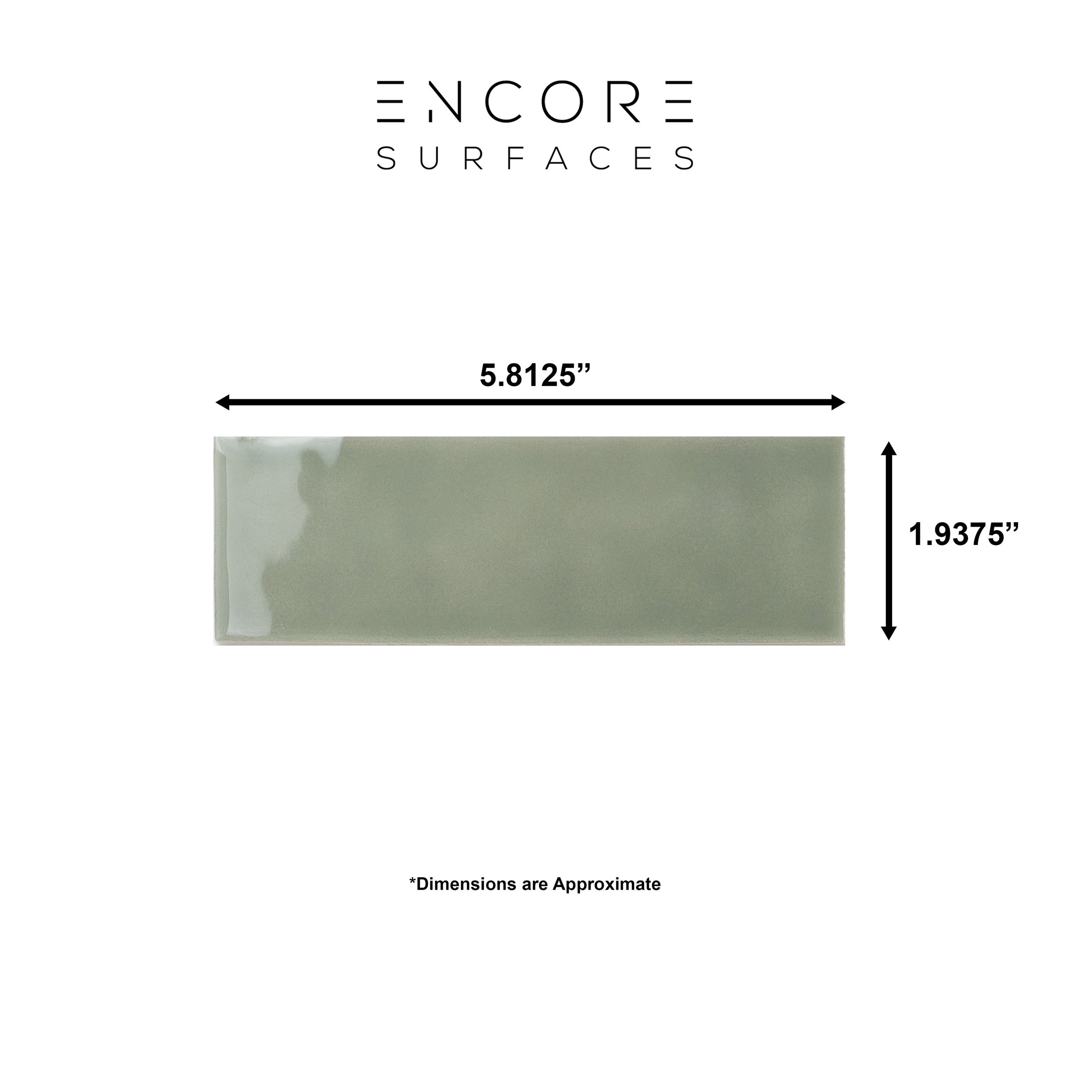 Premium City Stone 2x6 Zellige Subway Wall Tile - Handcrafted Moroccan Style Ceramic Tiles for Kitchen Backsplash, Bathroom & Shower Walls - Waterproof & Easy to Clean